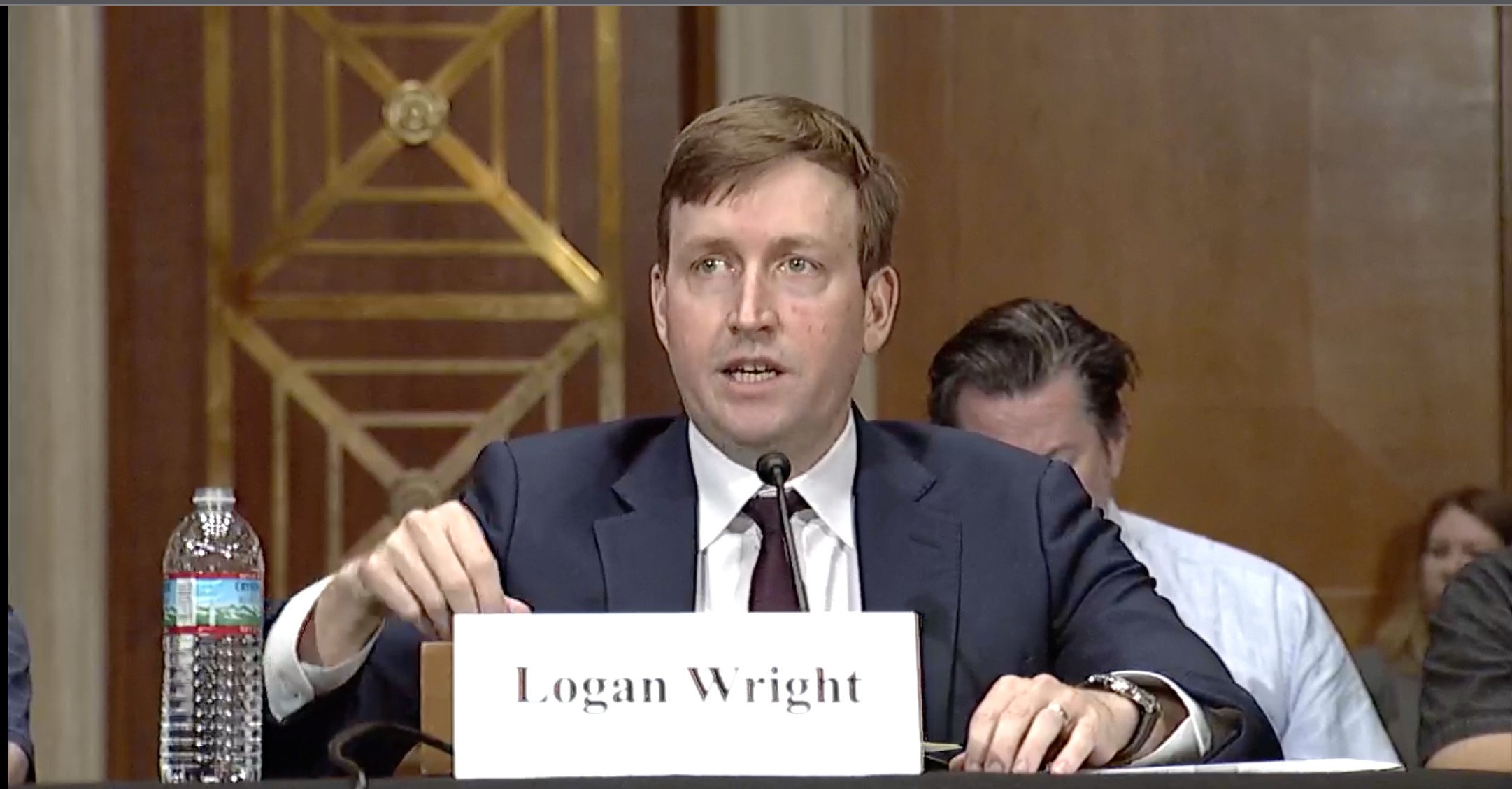Logan Wright of Rhodium Group testifies in Washington on Monday that since 2020 about US$78 billion worth of China’s external loans through its Belt and Road Initiative are either in default or under renegotiation.