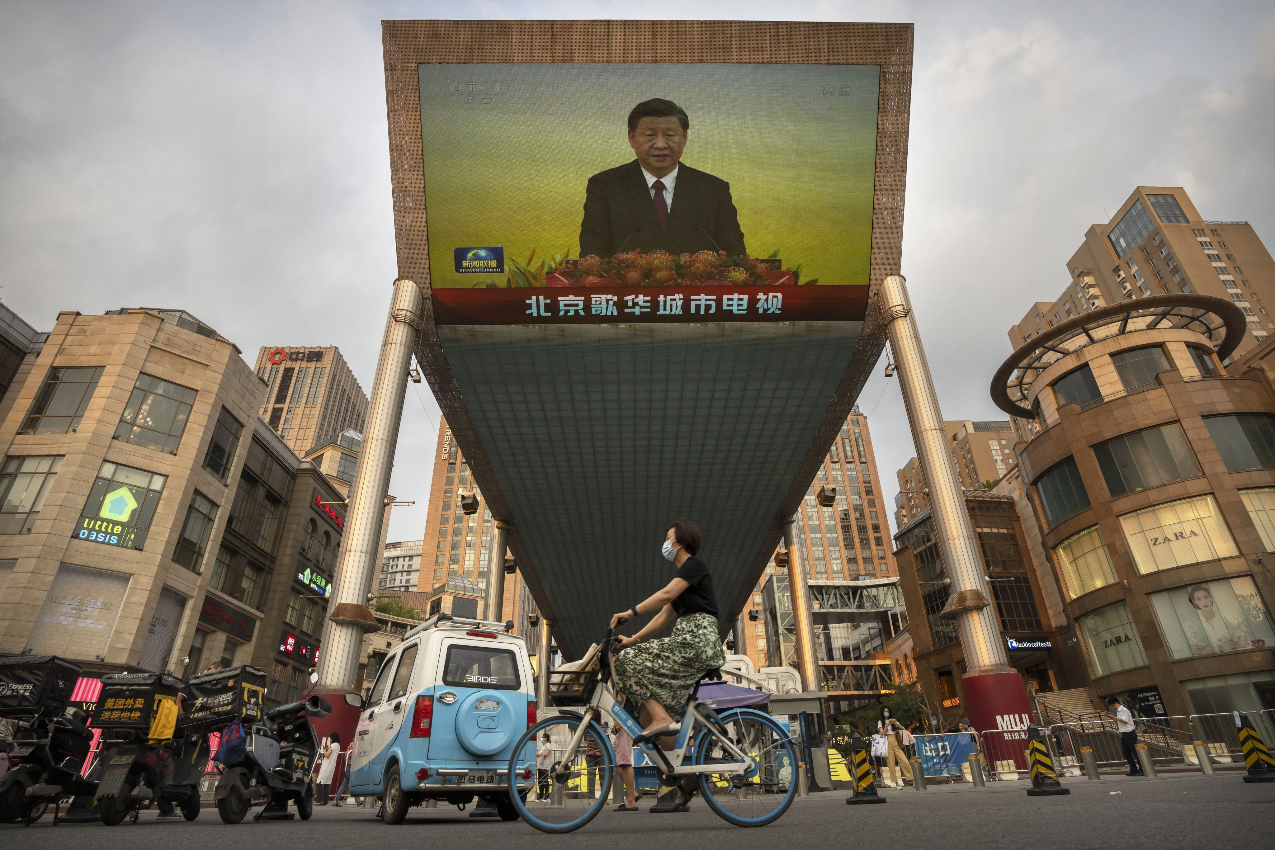 Chinese President Xi Jinping has stressed the need for Beijing to seize global narratives in its rivalry with the West. Photo: AP