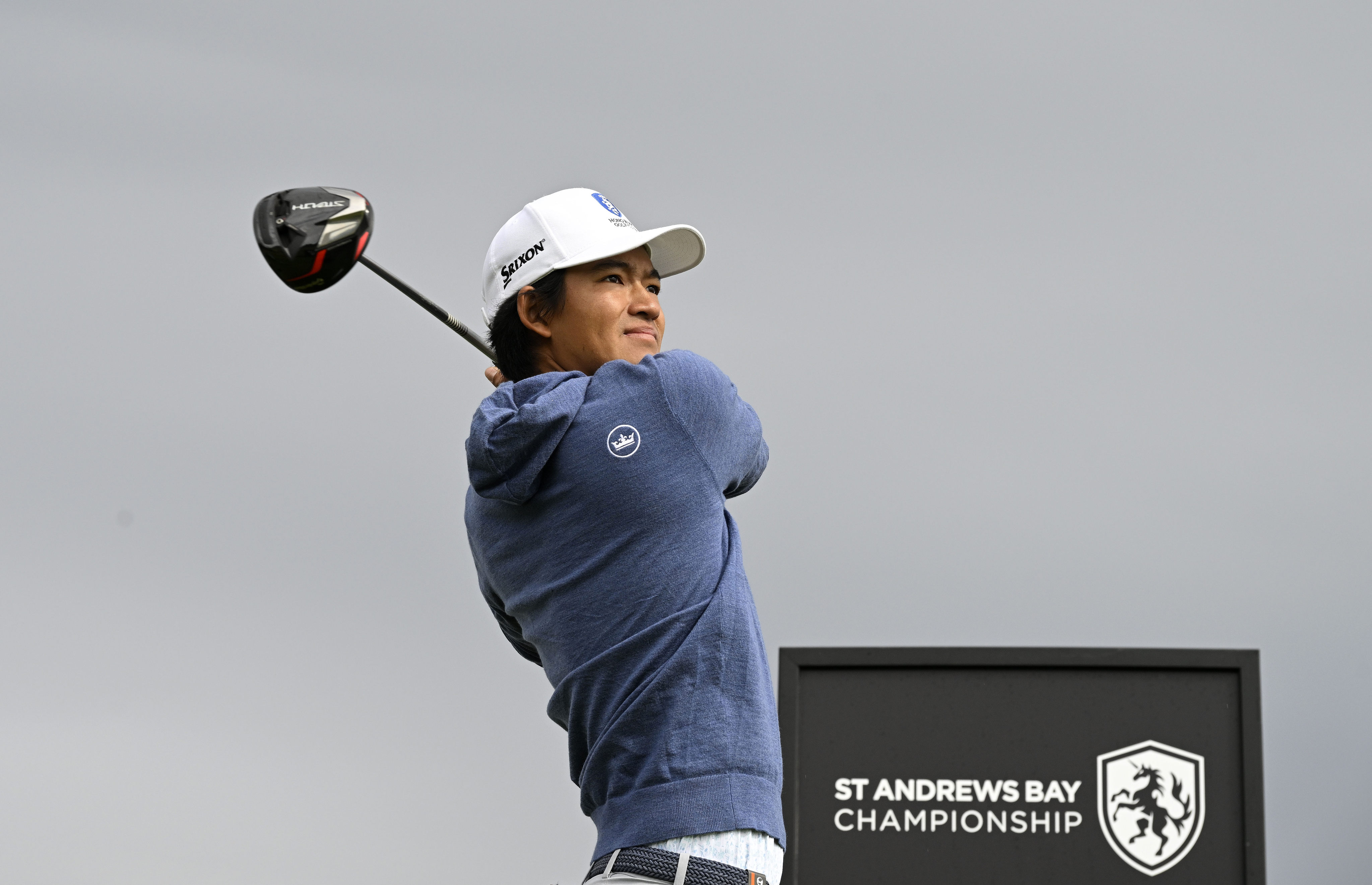 Hong Kong’s Taichi Kho during the pro-am ahead of the St Andrews Bay Championship at the Fairmont St Andrews. Photo: Asian Tour.
