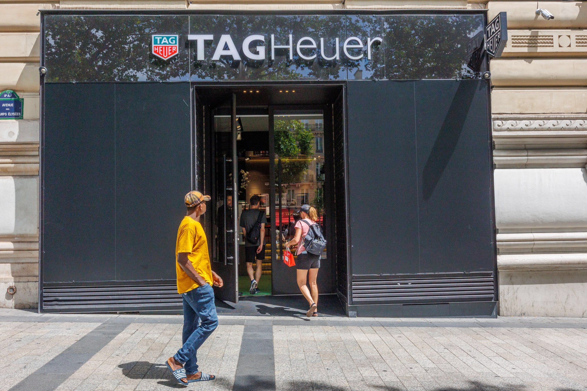 The luxury market, such as Tag Heuer watches, tends to be more resilient in comparison to other industries. Photo: EPA-EFE