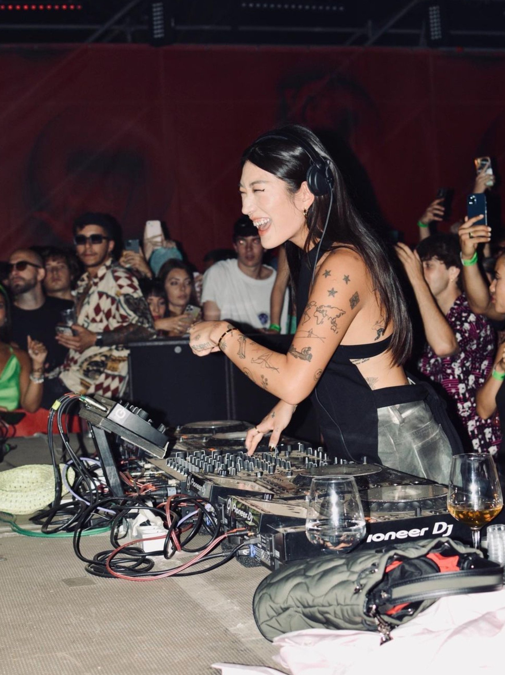 Peggy Gou - Was djing with high fever but crowd was on fire thank you so  much for the energy! What a club Contact Tokyo