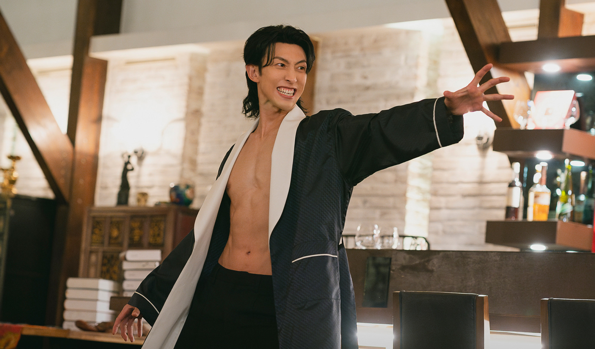 Kang Ki-young in a still from “The Uncanny Counter” season two.