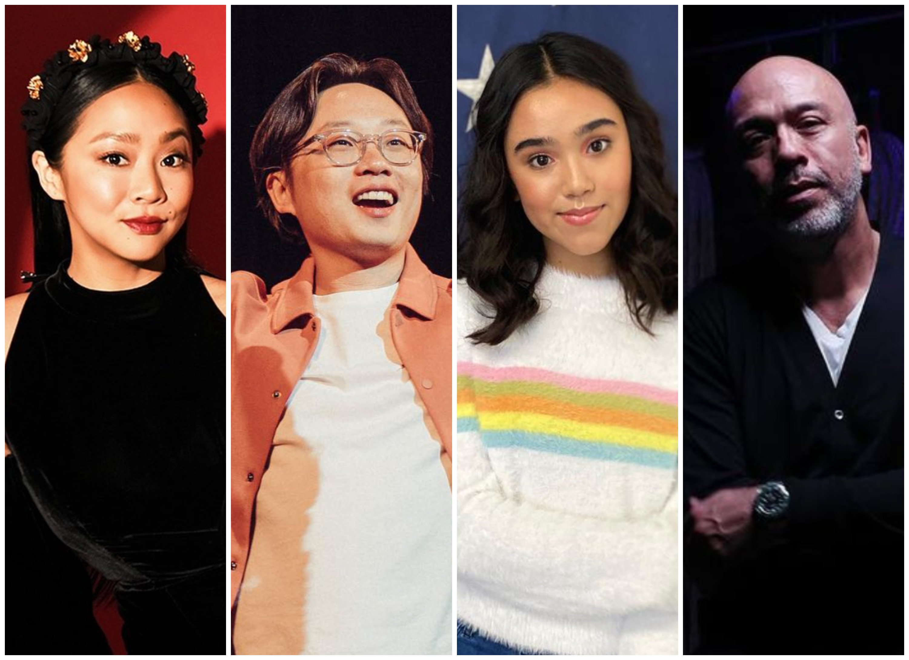 Stephanie Hsu, Jimmy O. Yang, Jolie Hoang-Rappaport and Jo Koy all star in Netflix’s The Monkey King. Photos: @stephaniehsuofficial, @jimmyoyang, @joliehr, @jokoy/Instagram