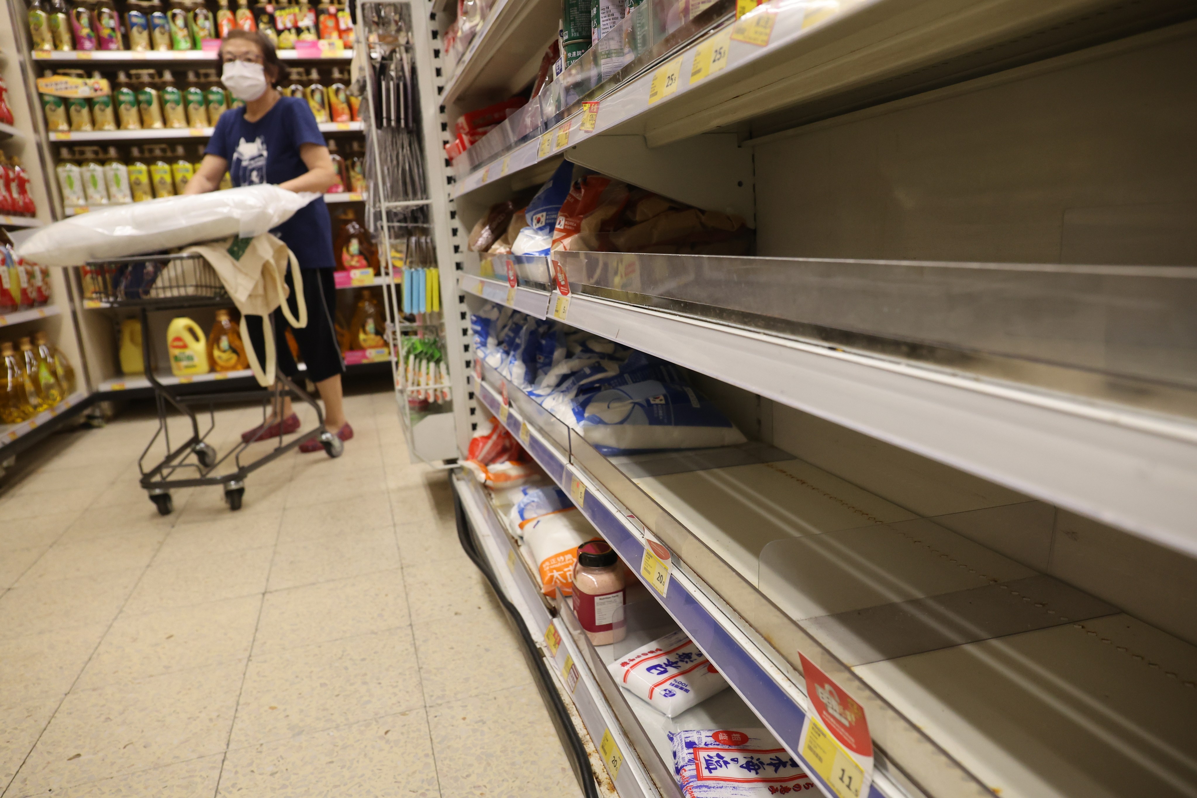 Panic-buying Hongkongers told salt does not protect against