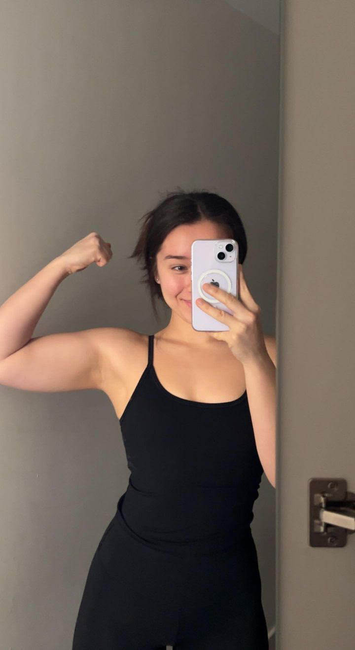 Sophie Robertson, who picked up weightlifting two years ago, says fitness is a big part of her life and that drinking alcohol doesn’t fit with that. Photo: Sophie Robertson