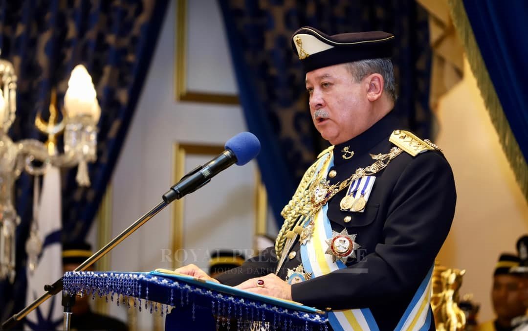 Sultan Ibrahim Ismail of Johor said that Malaysia should maintain ties with China. Photo: Facebook