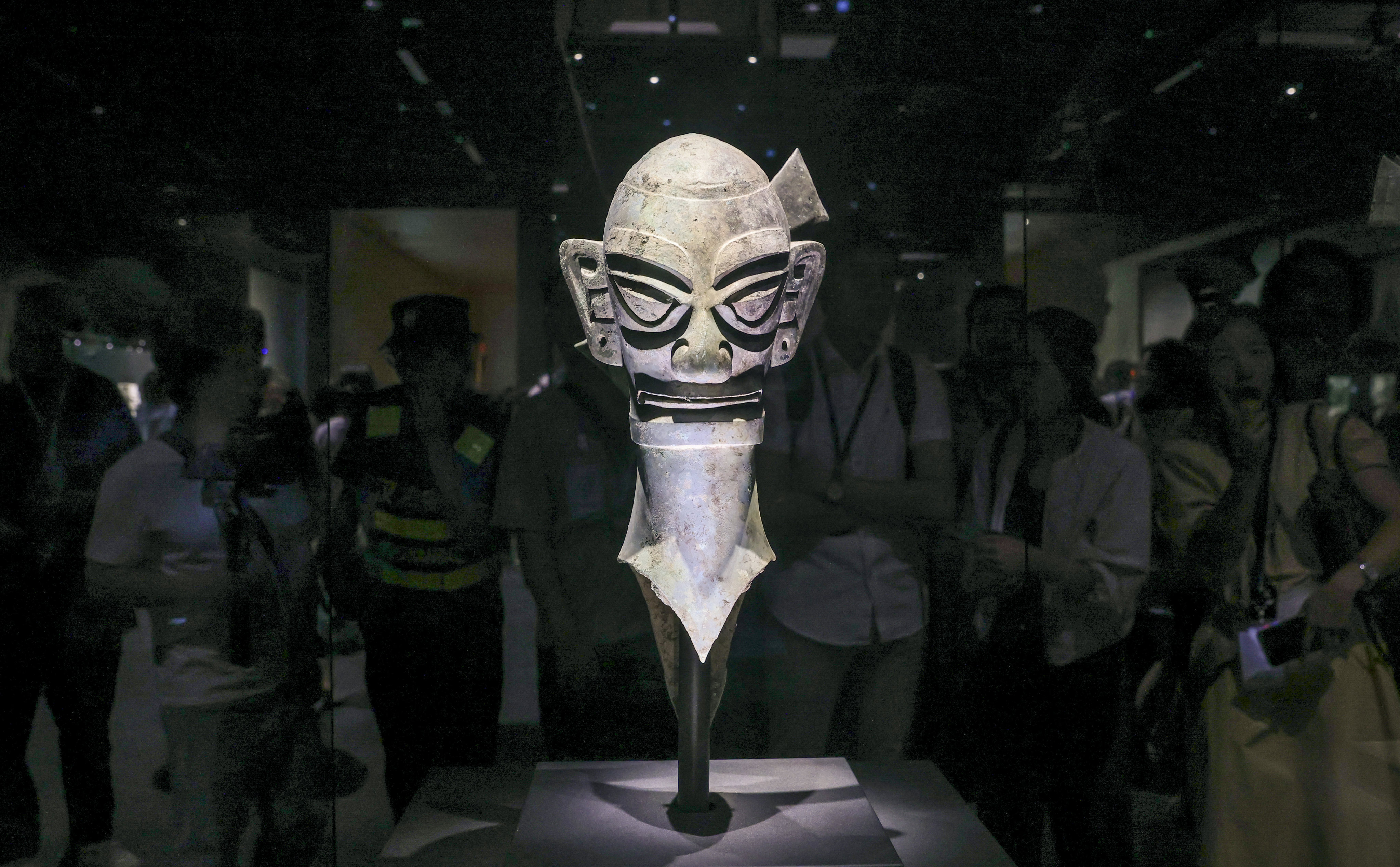 Some pieces from the Sanxingdui Museum in Sichuan, China, will be transported to Hong Kong to be displayed for the first time. Photo: May Tse