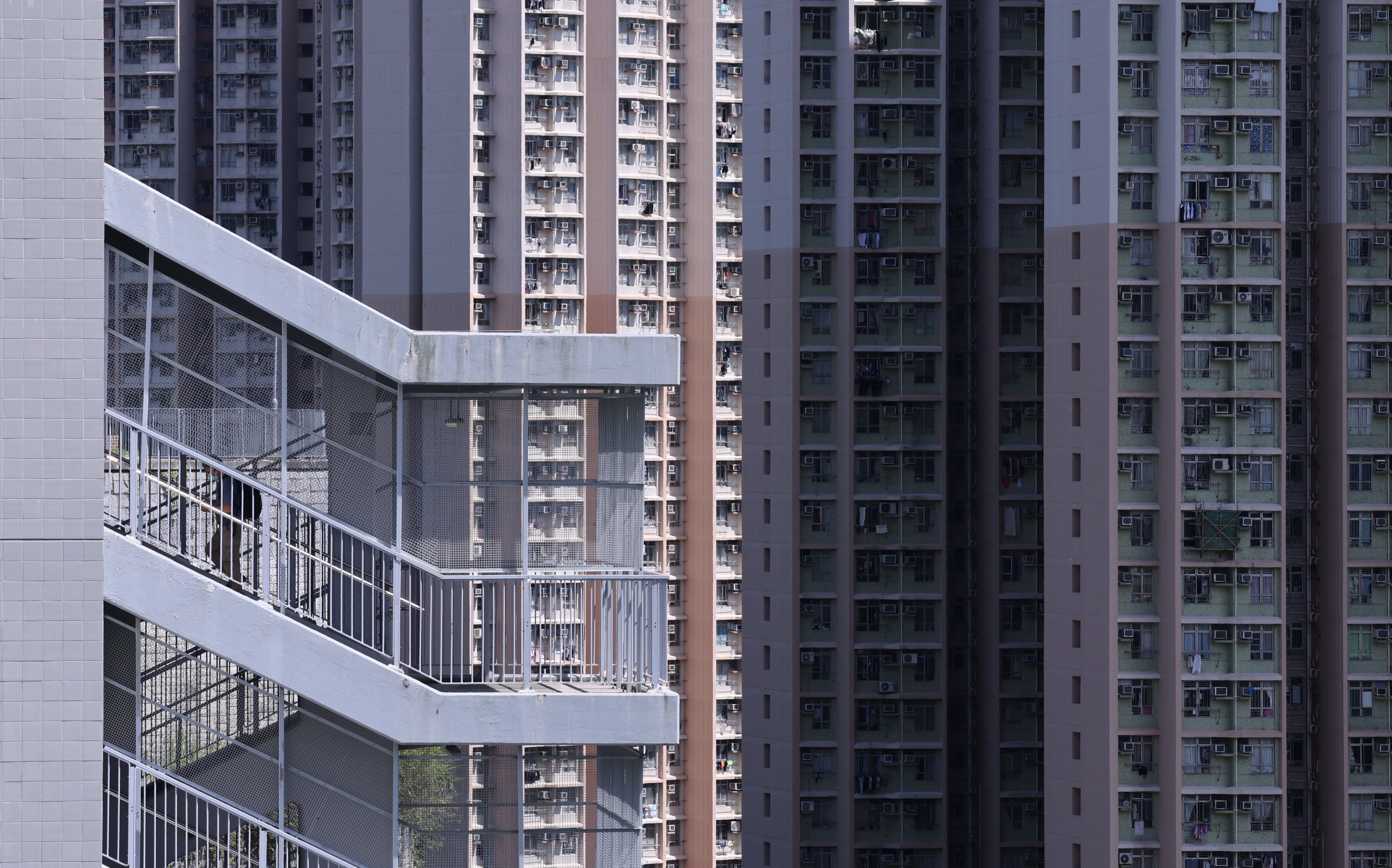 Public flats have around 190,000 households in which all members are aged 60 or above. Photo: May Tse