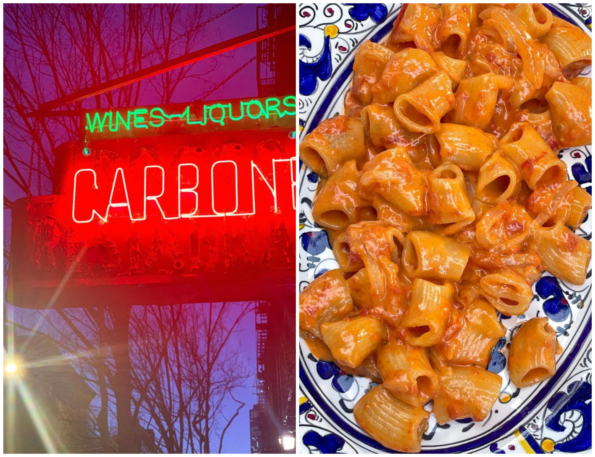 New York hotspot Carbone is famous for its spicy vodka pasta. Photos: @mariocarbone/Instagram