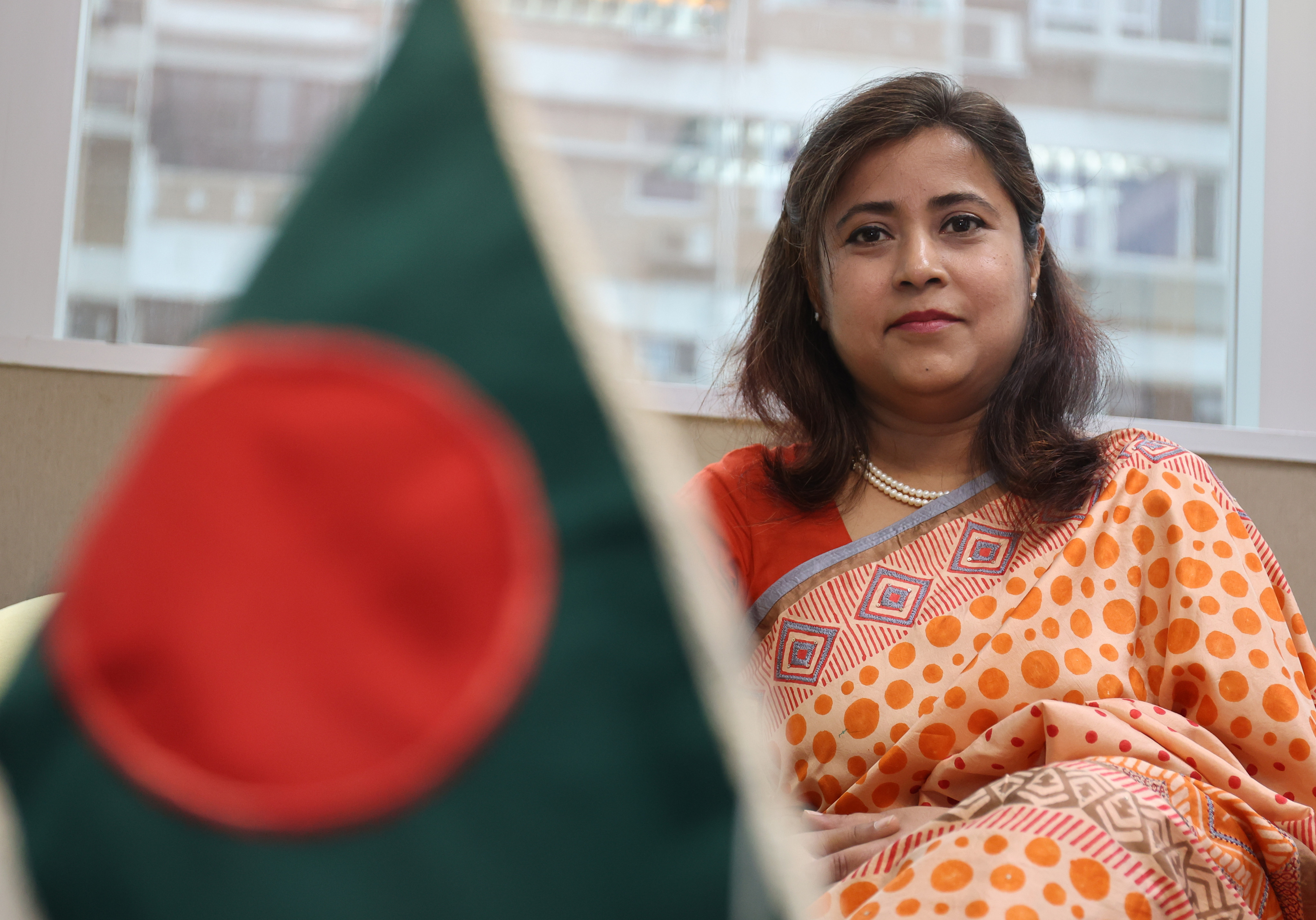 Bangladeshi Consul General Israt Ara says her country is ready and willing to send trained domestic helpers to work in Hong Kong. Photo: Edmond So