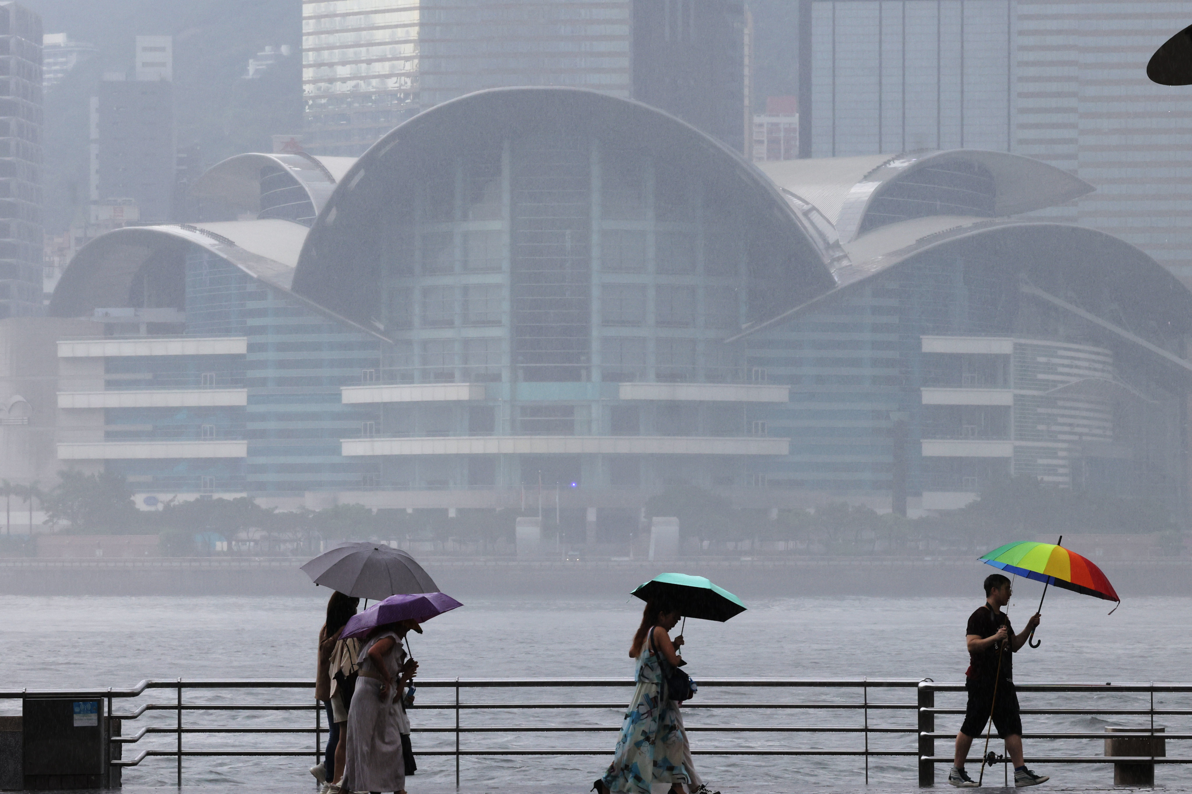 The typhoon was 790km east-southeast of Hong Kong on Wednesday morning. Photo: Jelly Tse