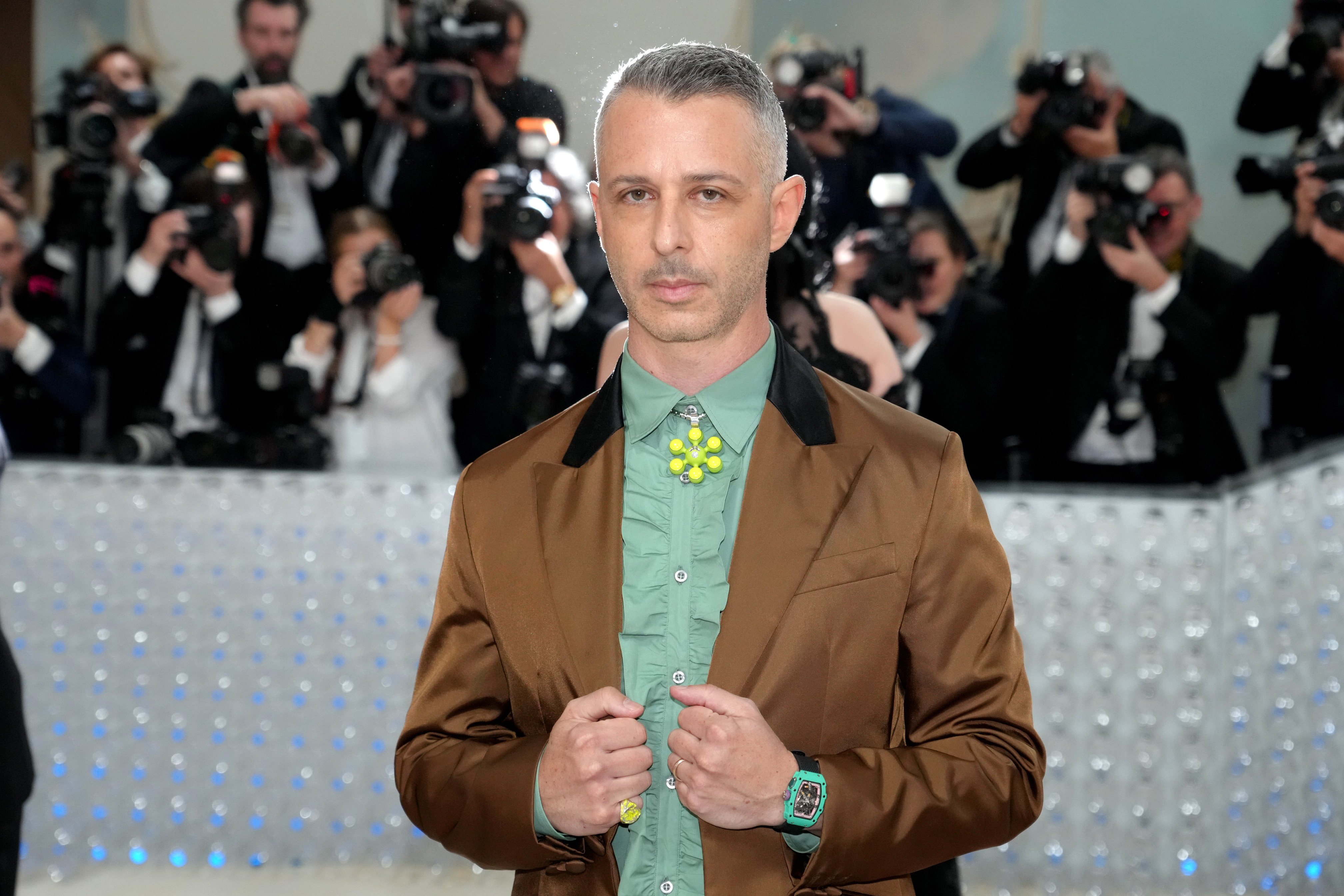 Jeremy Strong sports a Richard Mille watch while attending the 2023 Met Gala at Metropolitan Museum of Art on May 1,  in New York City. Photo: FilmMagic