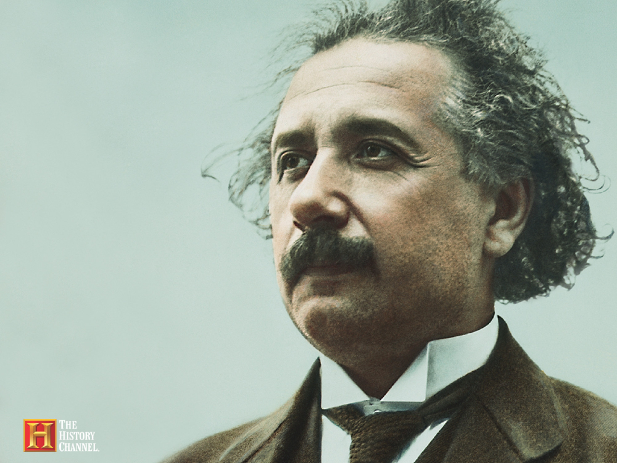 German-born Albert Einstein is widely regarded as having possessed one of the greatest scientific minds in history. Photo: The History Channel