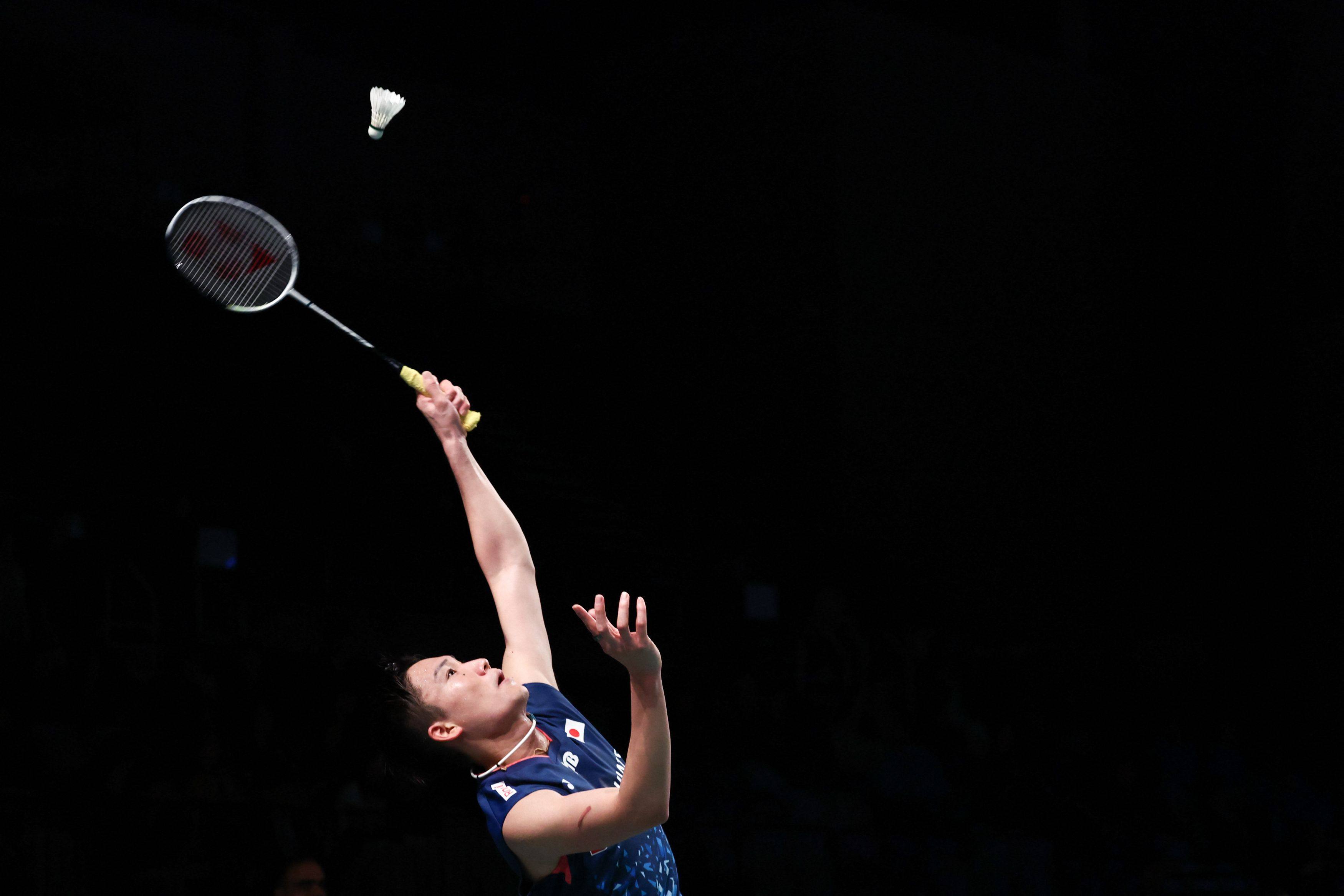 Japan’s Kento Momota has fallen to world No 48 after years battling injuries sustained in a car crash. Photo: AFP