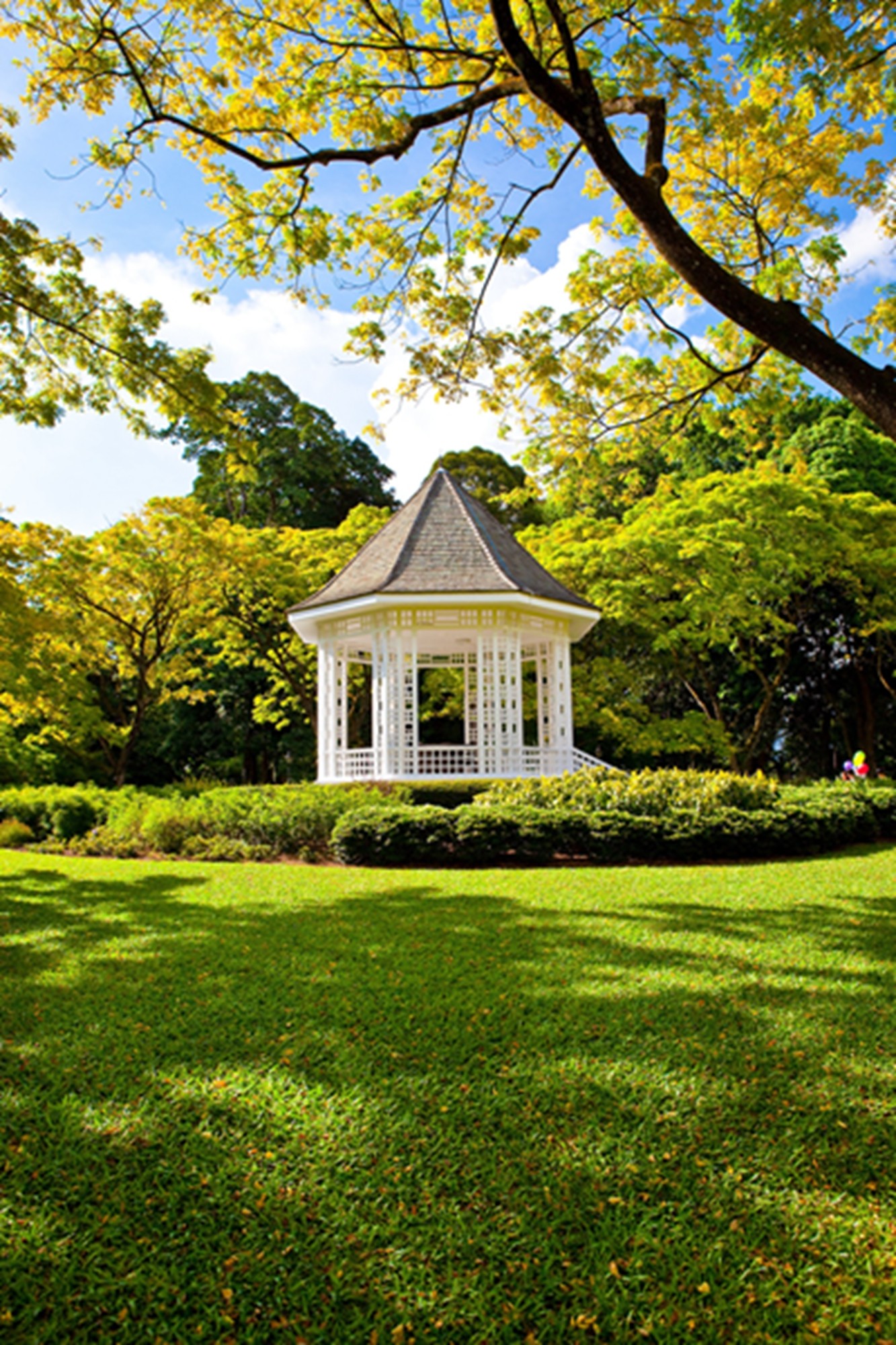 The Bandstand in the Singapore Botanic Gardens. Photo: Xinhua