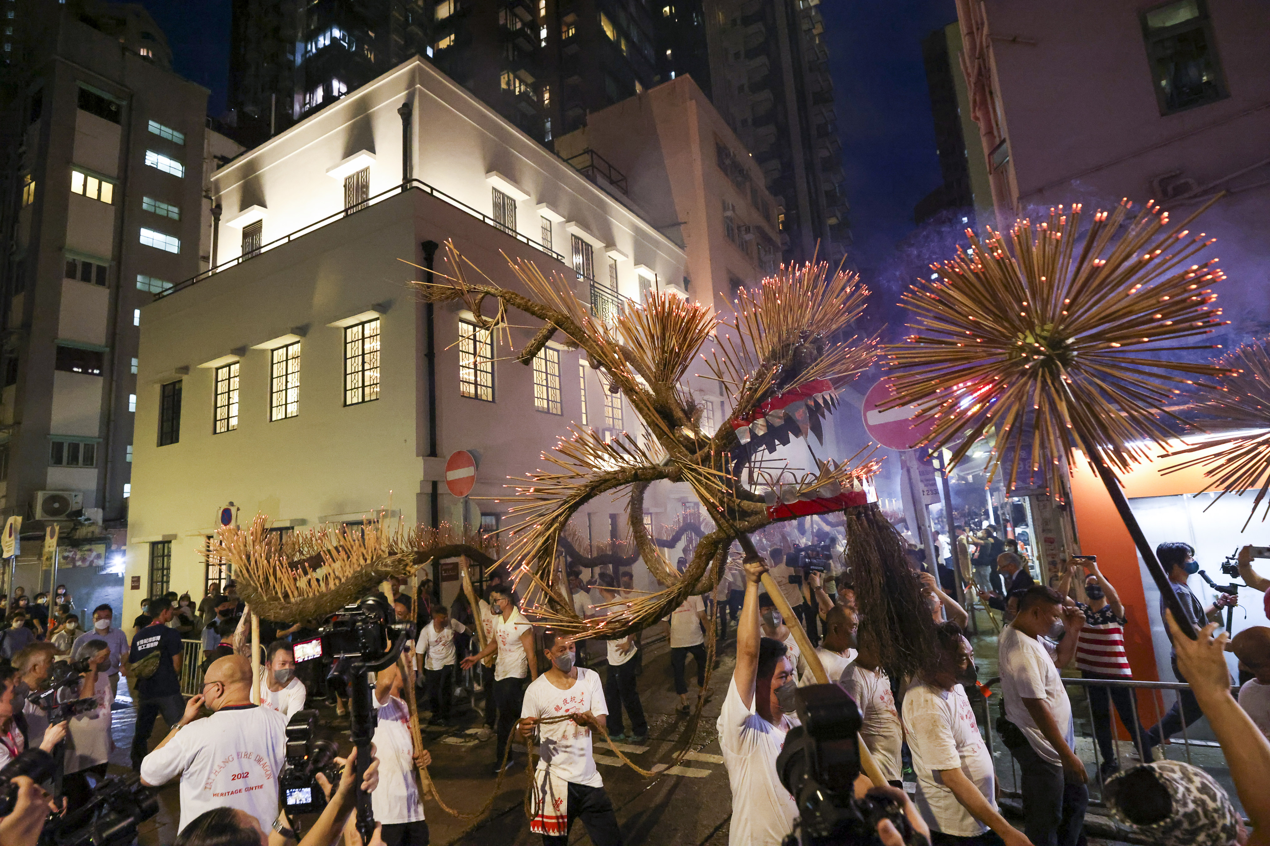 The dragon dance will be held on three evenings in Tai Hang from September 28 to 30. Photo: Nora Tam