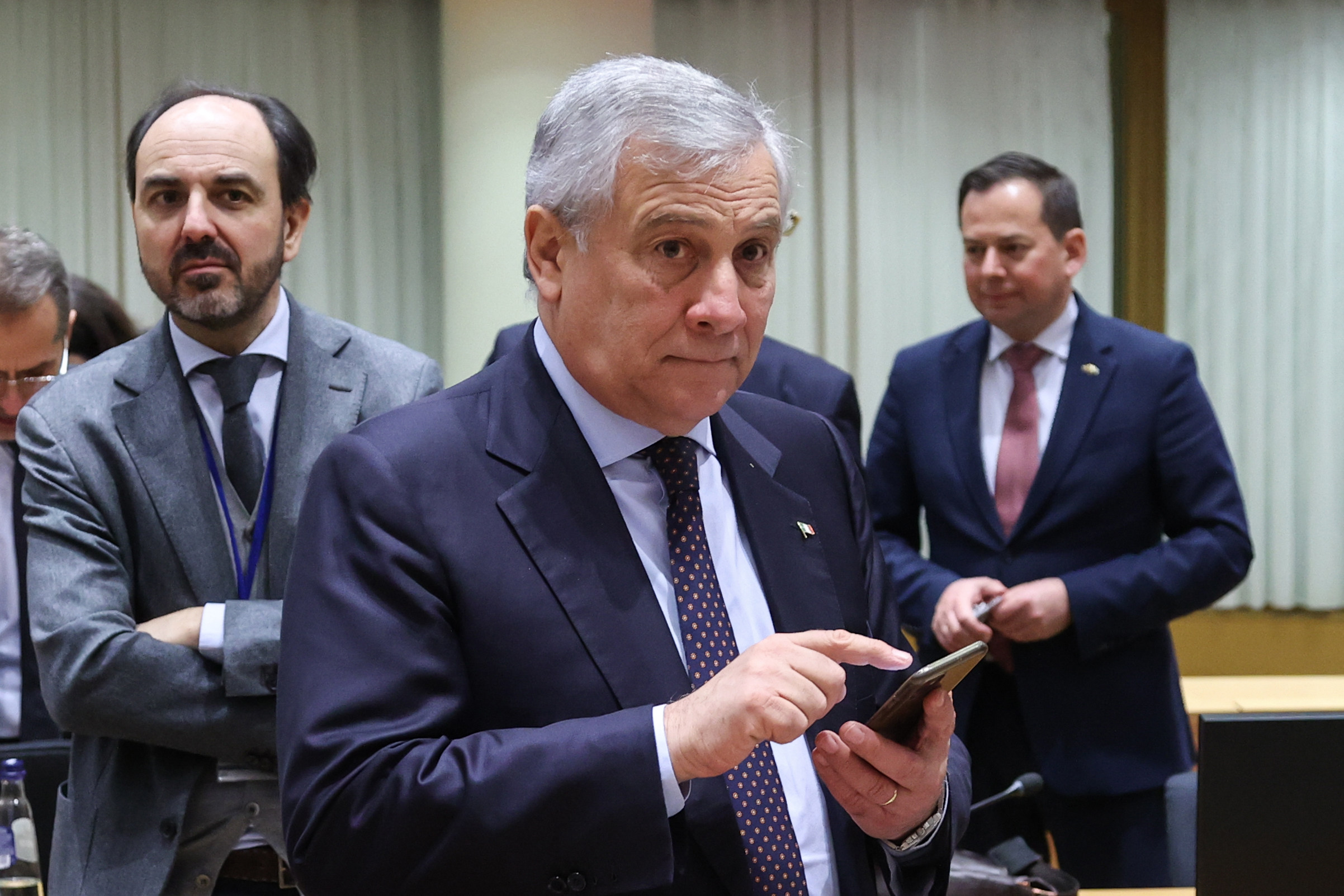 Antonio Tajani is the most senior Italian government official to visit China since the pandemic. Photo: dpa
