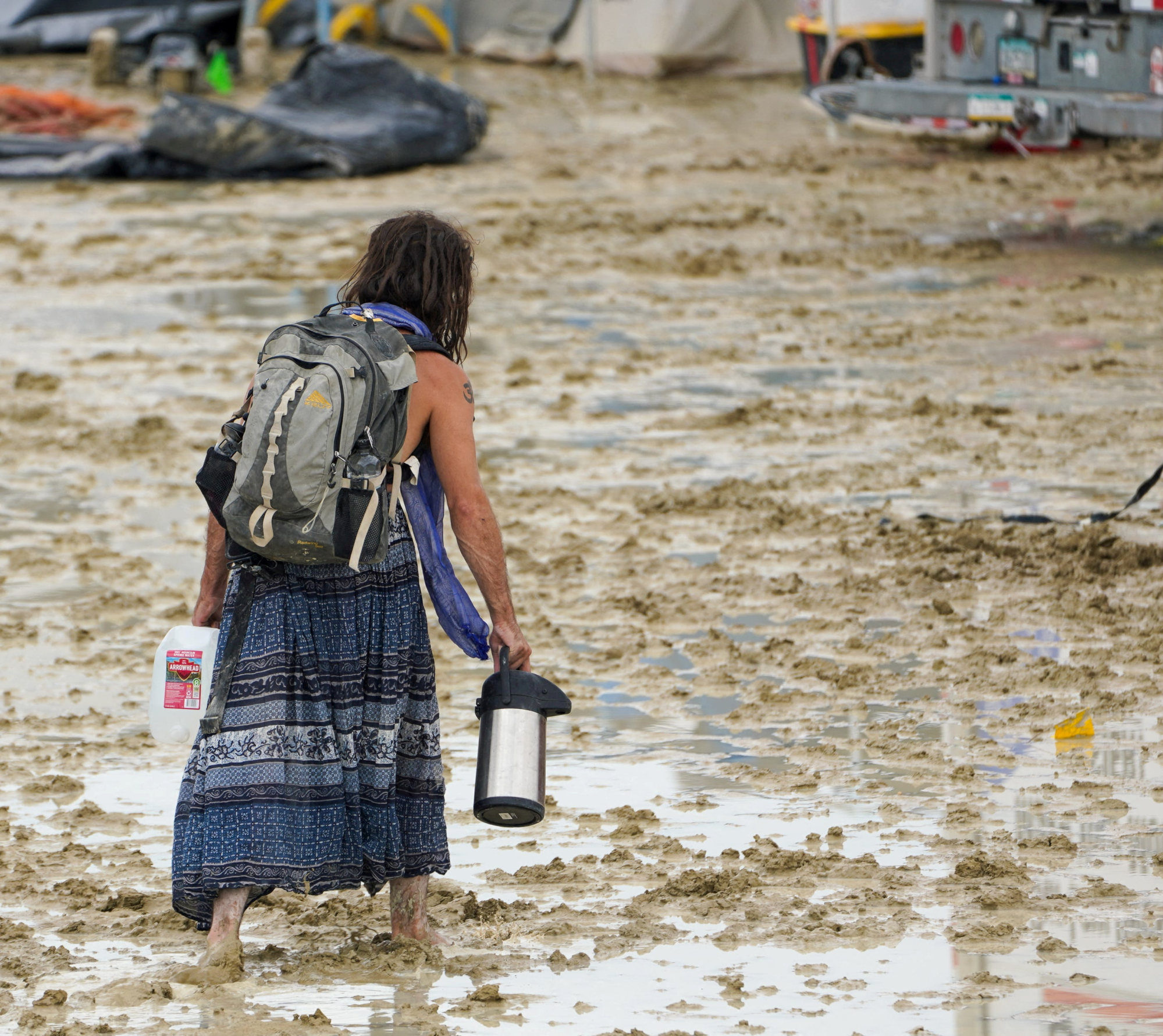 1 dead at US Burning Man festival as thousands trapped during heavy