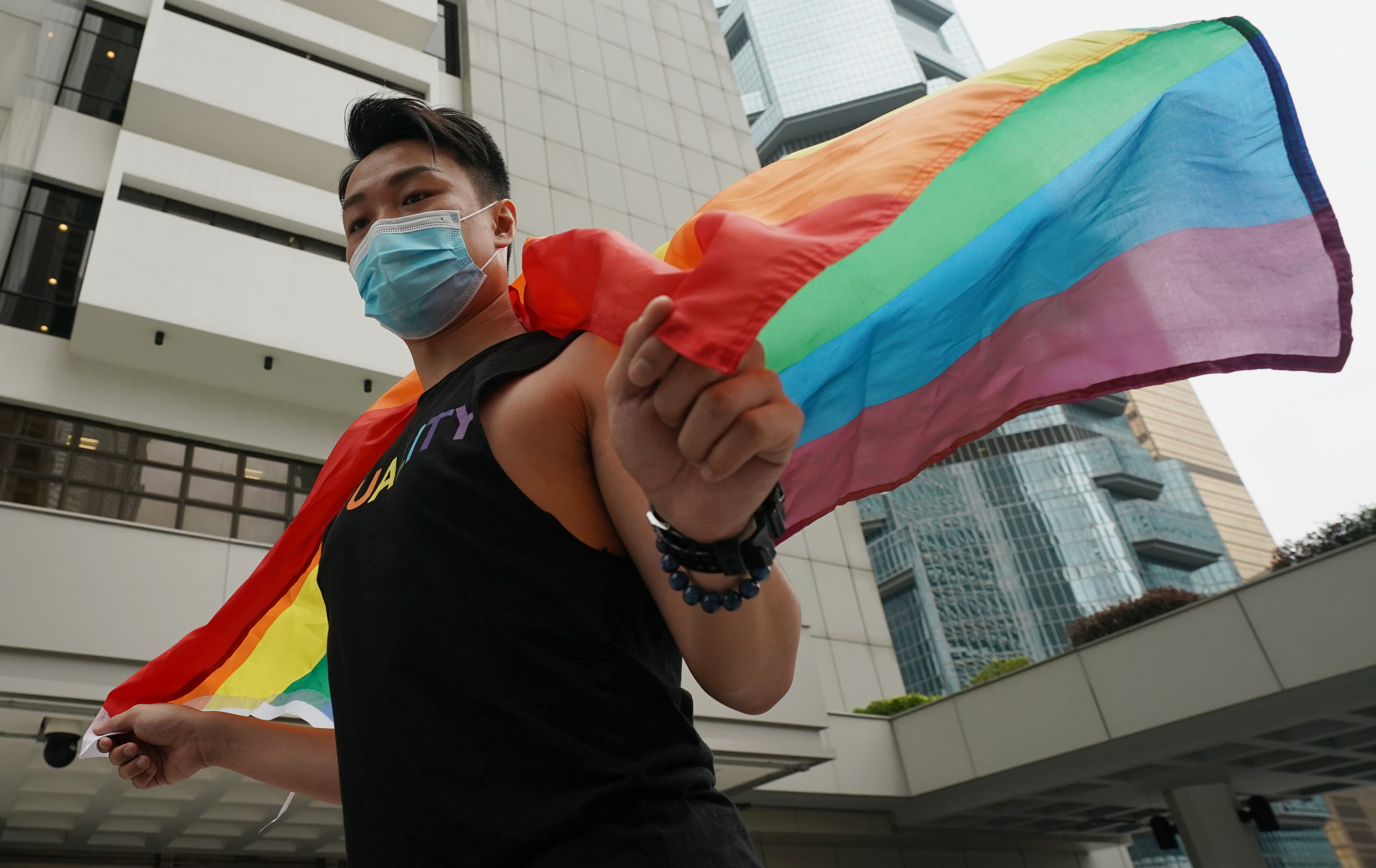 The judicial challenge was lodged by detained activist Jimmy Sham Tsz-kit. Photo: Felix Wong