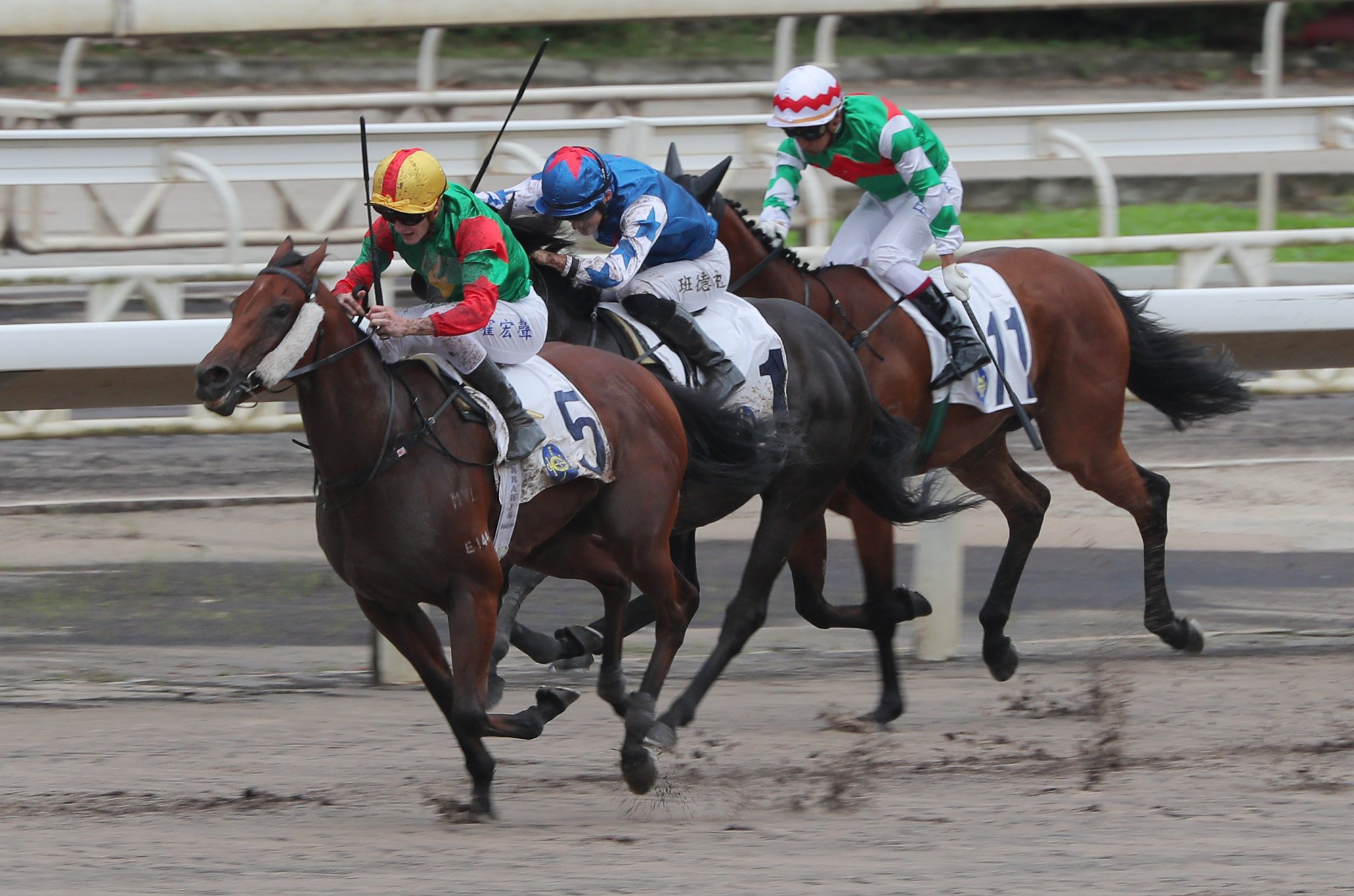 Hong Kong’s dirt surface has a new track rating.