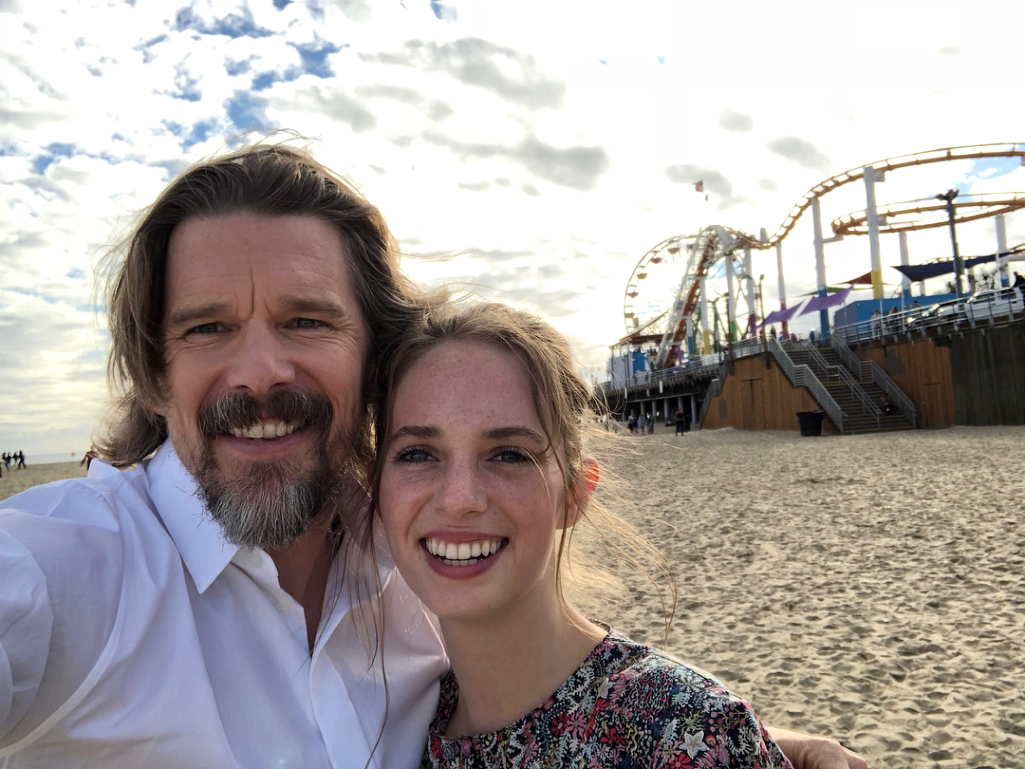 Dad-daughter duo Ethan Hawke and Maya Hawke on Wildcat: the Hollywood ...