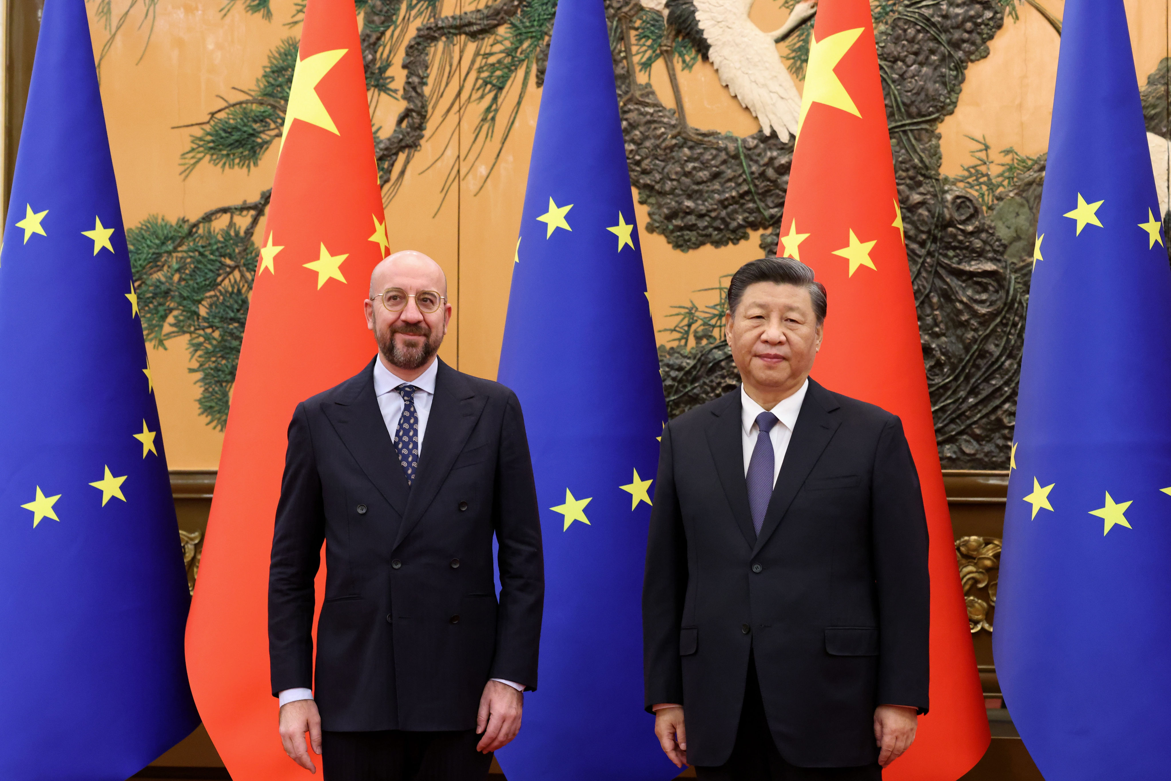 In December, Chinese President Xi Jinping received President of the European Council Charles Michel. But Michel was told last week his expected meeting with Xi on the sidelines of the G20 will not go ahead. Photo: DPA