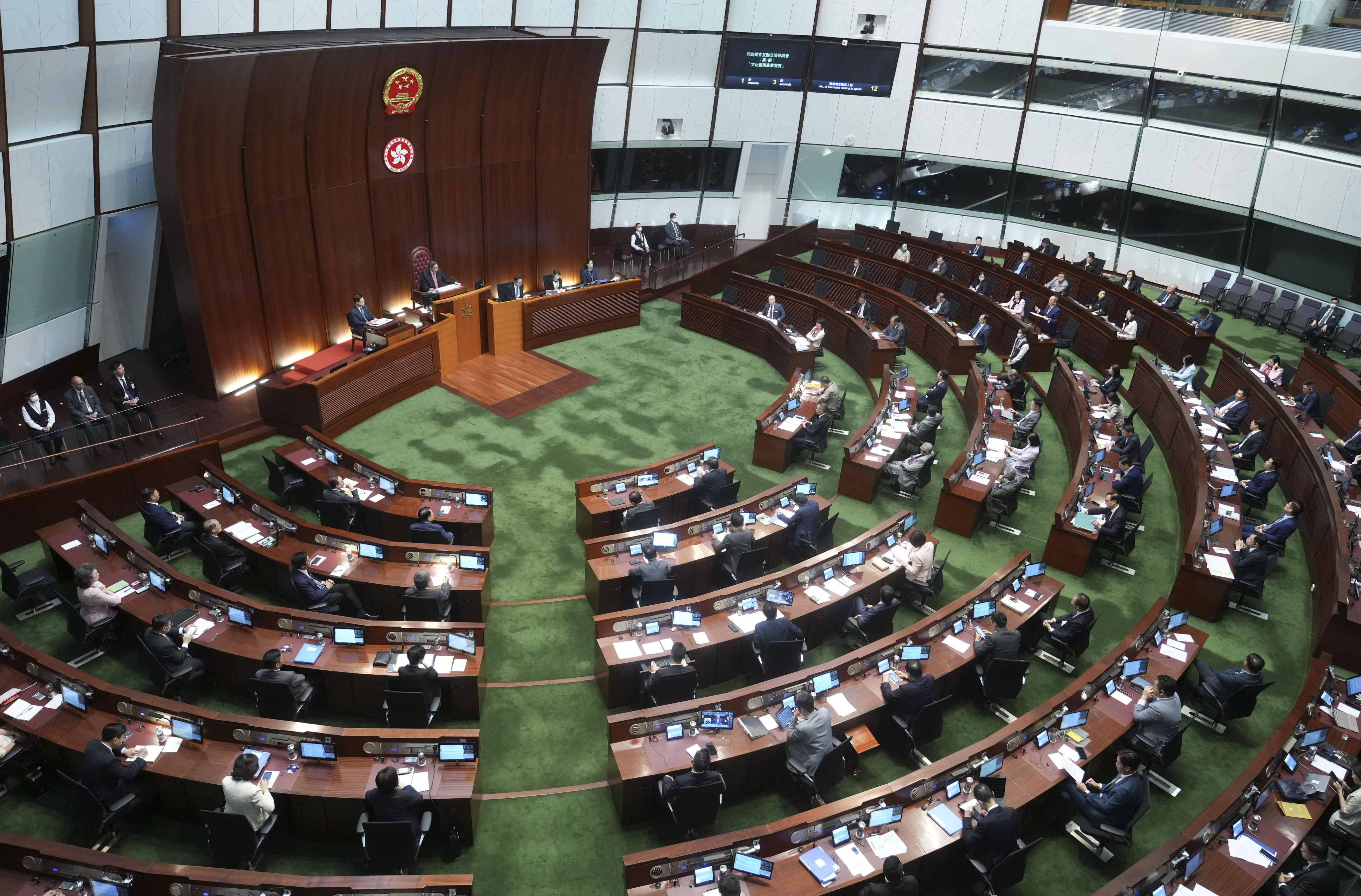 A question-and-answer session in the Legislation Council chamber on July 13. Officials must have diverse interactions to ensure their policies are fair, accountable and serve everyone. Photo: Sam Tsang