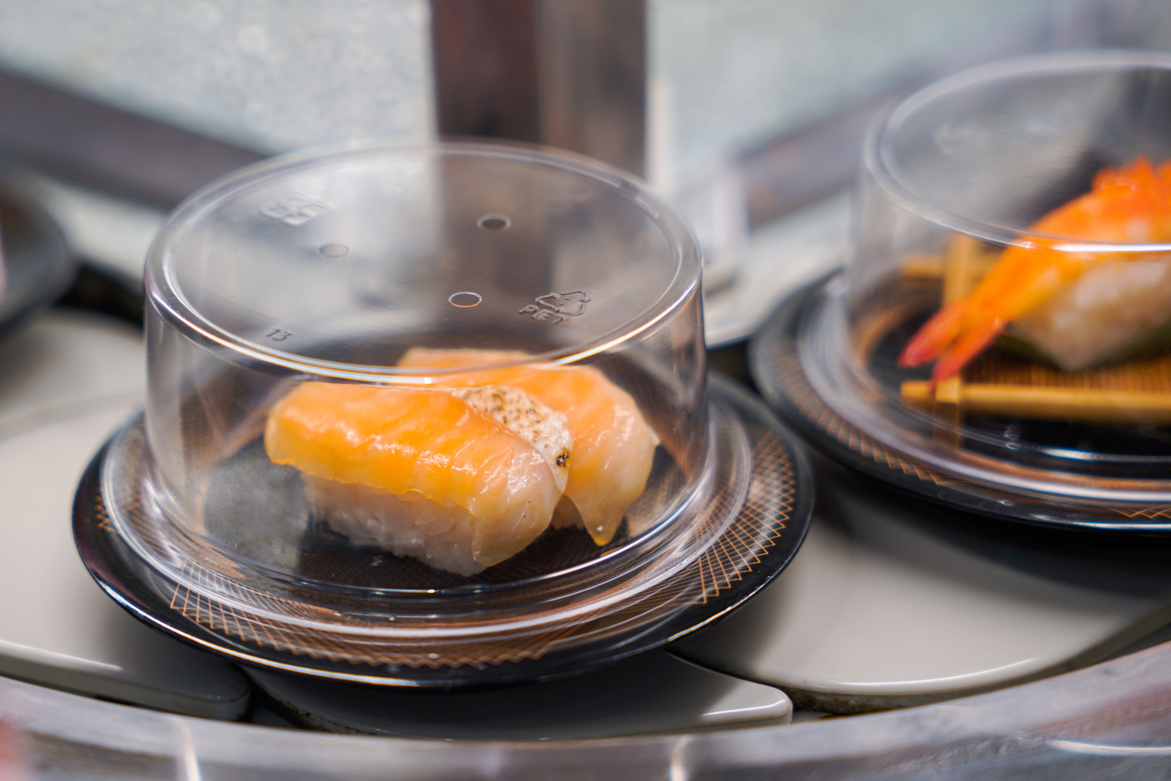 Sushi in a Japanese restaurant, in Beijing before a ban on importing seafood from Japan over its release of contaminated water from the Fukushima nuclear power plant came into force. There are other contamination worries for seafood lovers. Photo: EPA-EFE