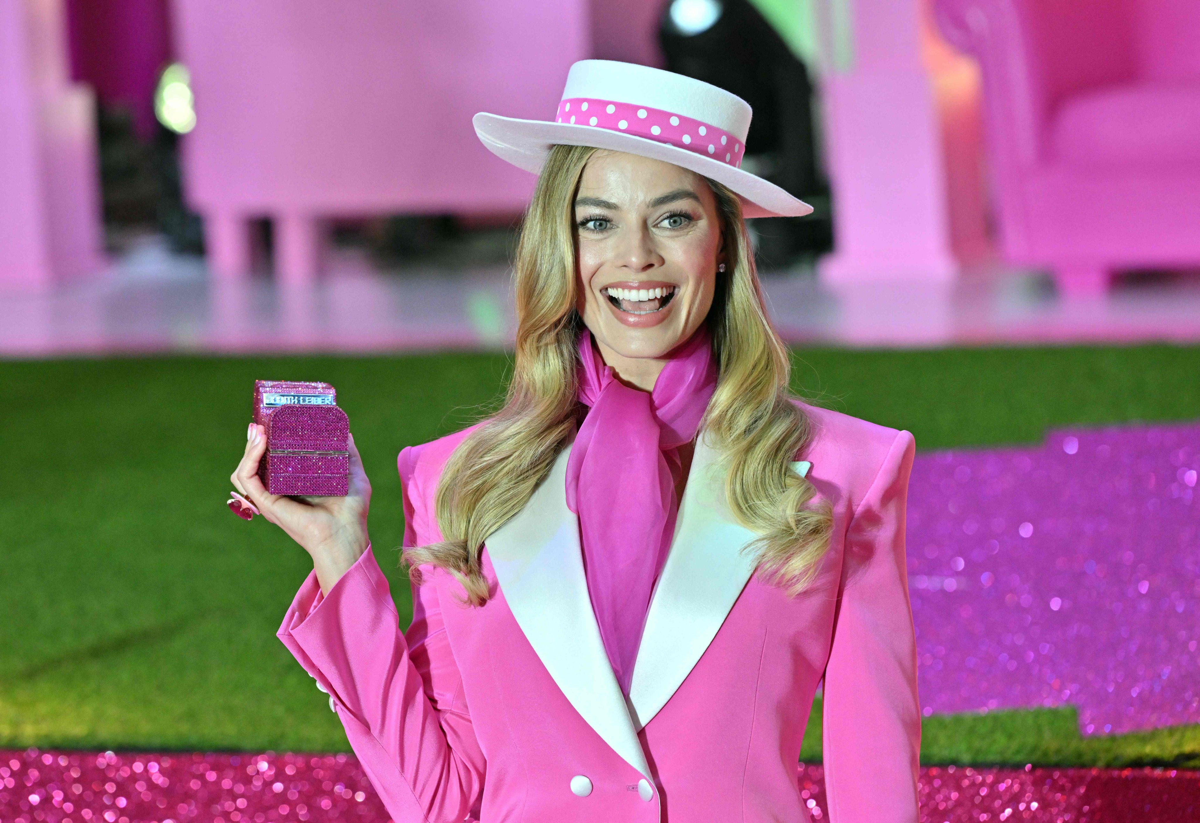 Margot Robbie promotes “Barbie” in Seoul in July. A social enterprise that promotes workplace diversity and inclusion in Hong Kong will host a “fun and open-minded discussion”’ about the film’s message this month. Photo: AFP