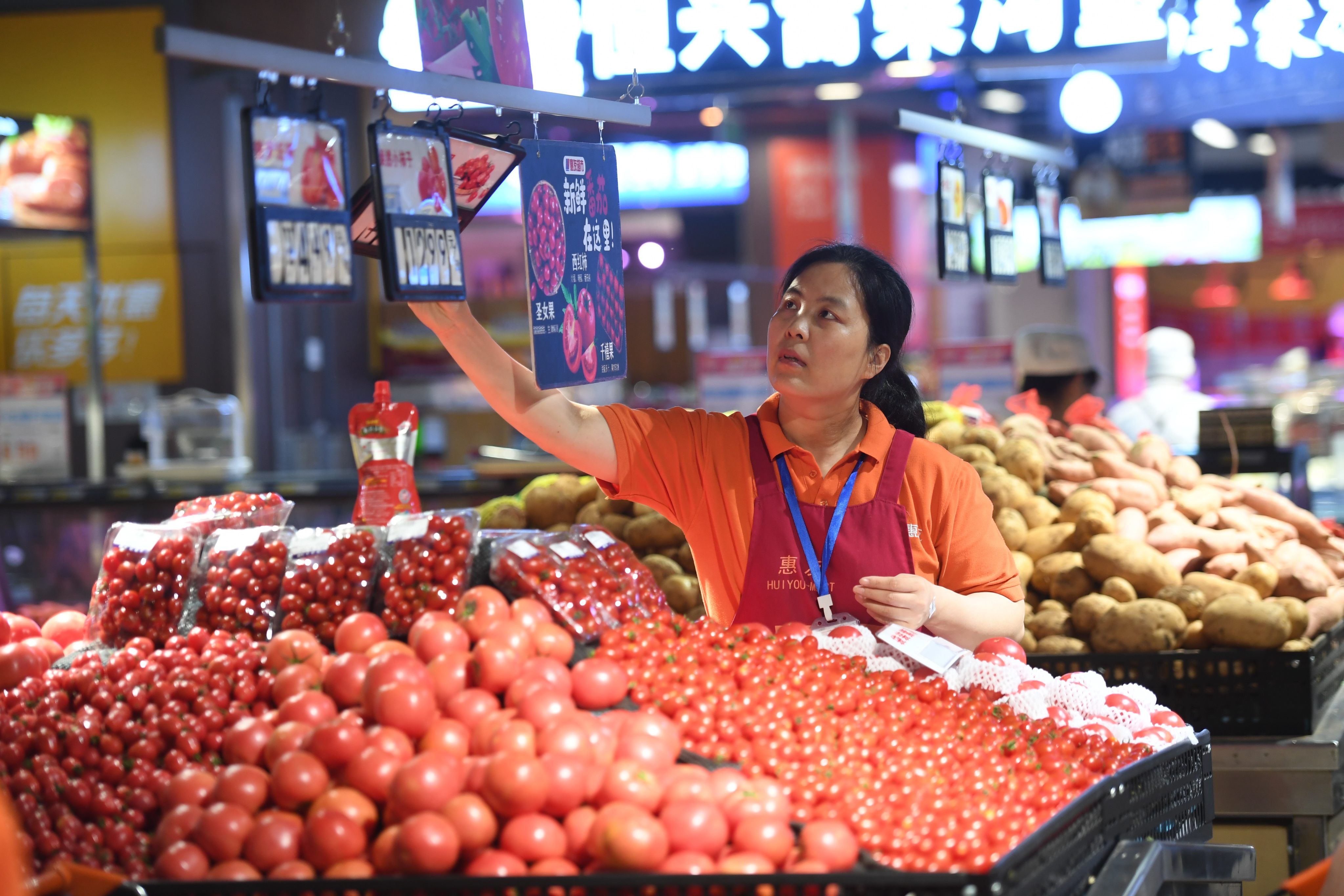 Beijing has repeatedly denied it has entered a period of deflation, which technically requires three consecutive monthly declines in consumer prices. Photo: Xinhua