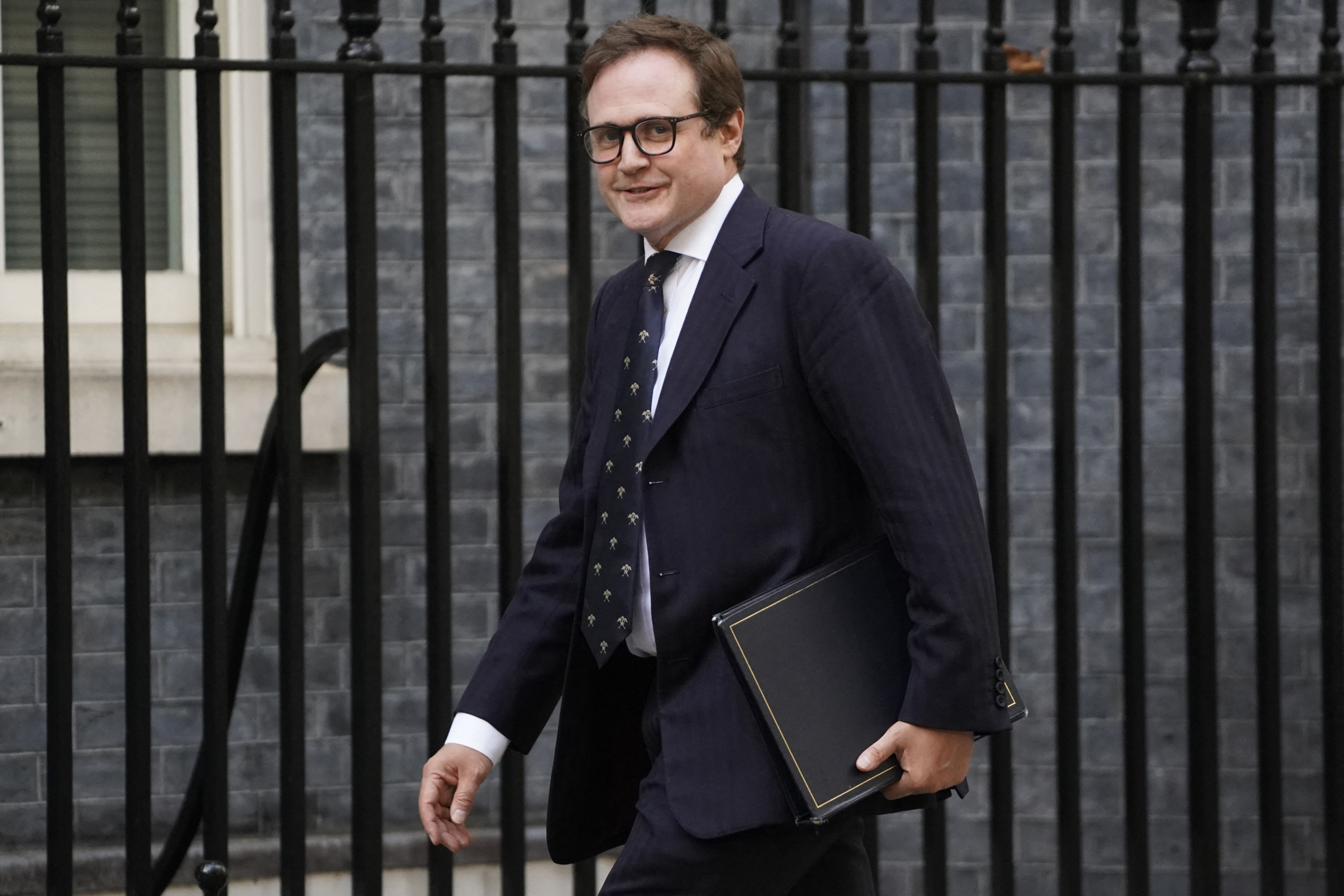 The alleged spy worked for a China focused think tank founded by the Conservative MP and now minister Tom Tugendhat. Photo: AFP