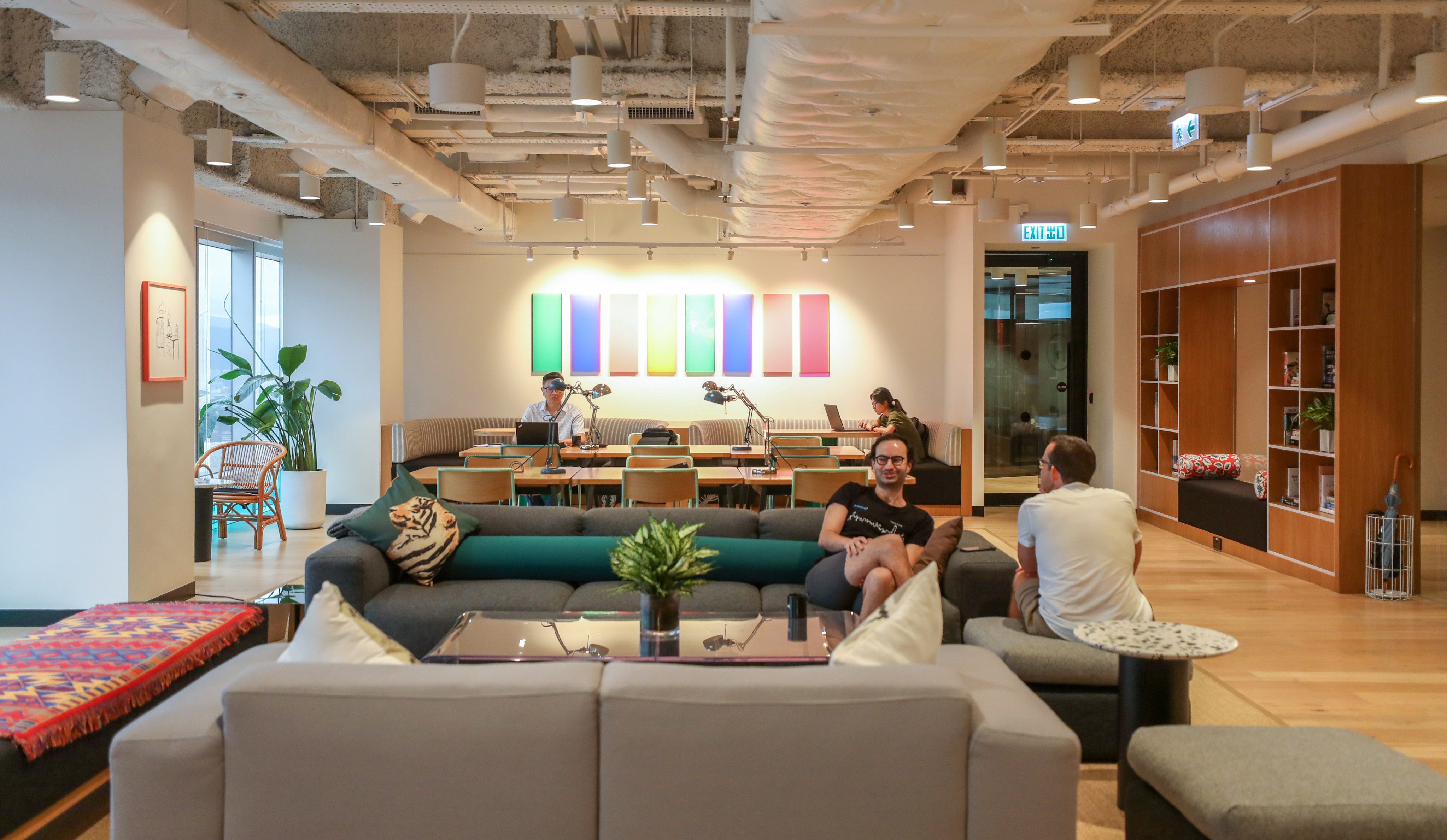 A WeWork location in Causeway Bay, Hong Kong, pictured in June 2023. Photo: Xiaomei Chen