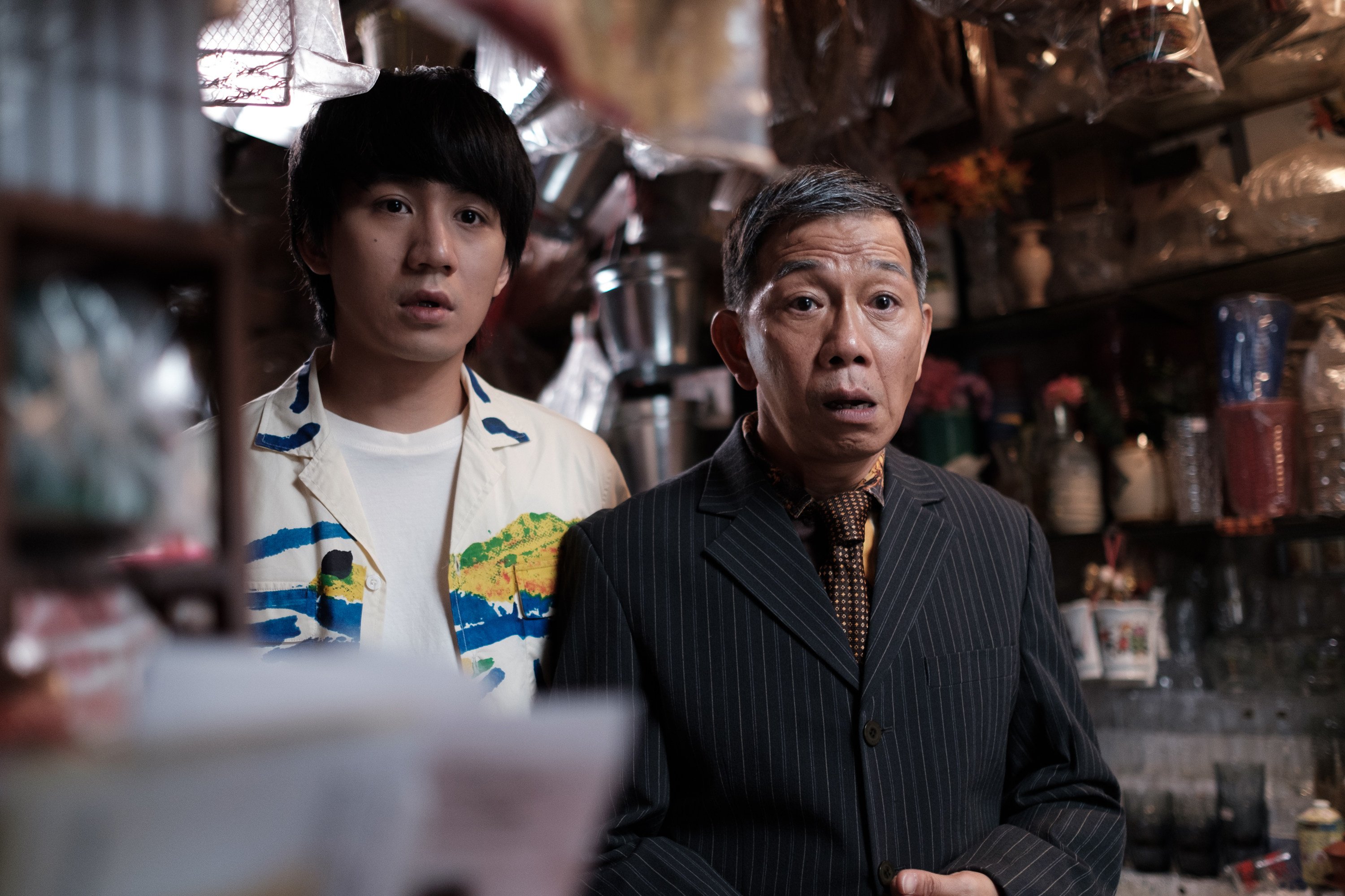 Ng Siu-hin (left) and Ben Yuen in a still from “Stand Up Story”.