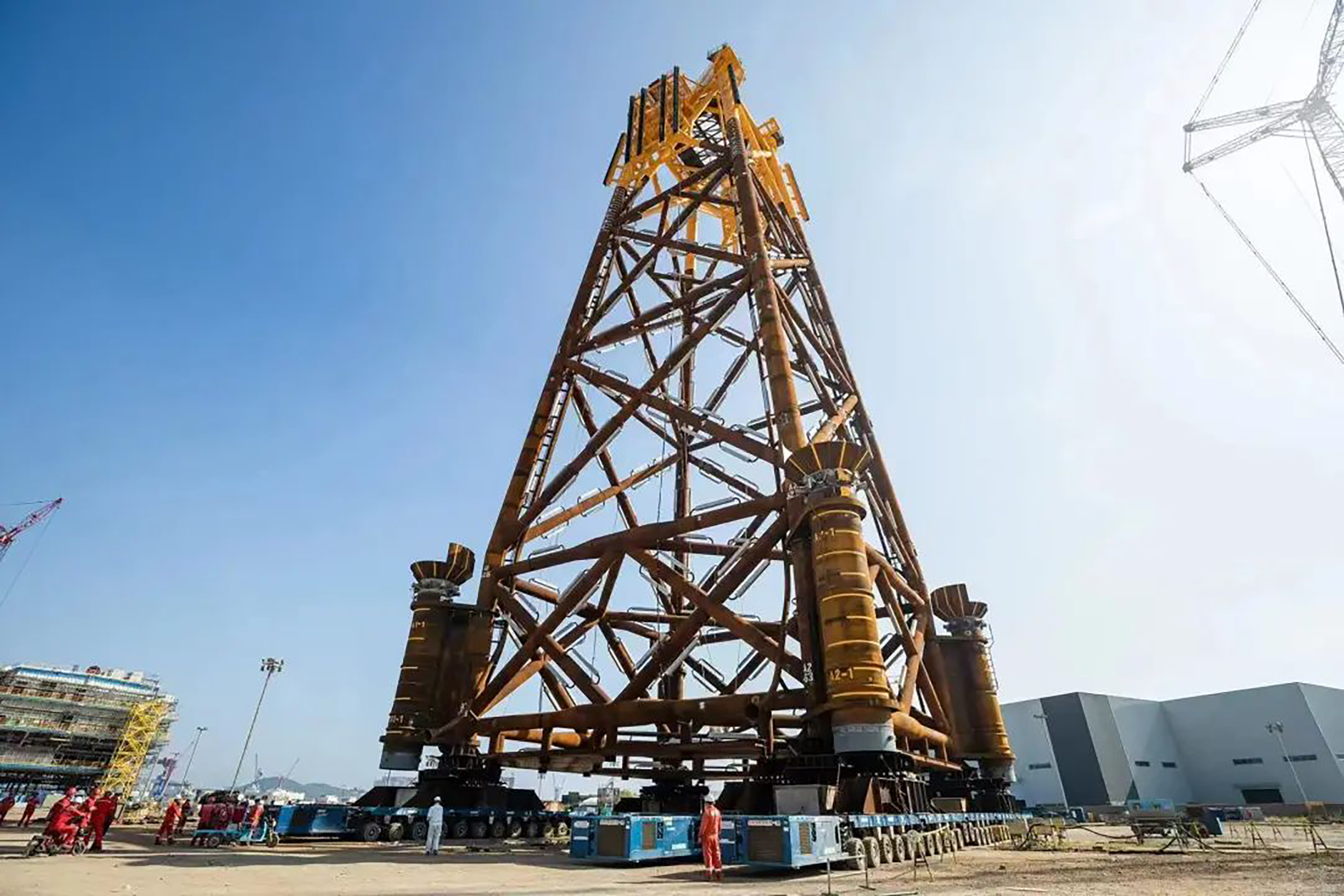 The Tongji Hai-1 ocean observation platform is expected to be installed in the East China Sea in the middle of this month. China will use it to collect comprehensive data in a variety of disciplines. Photo: Handout
