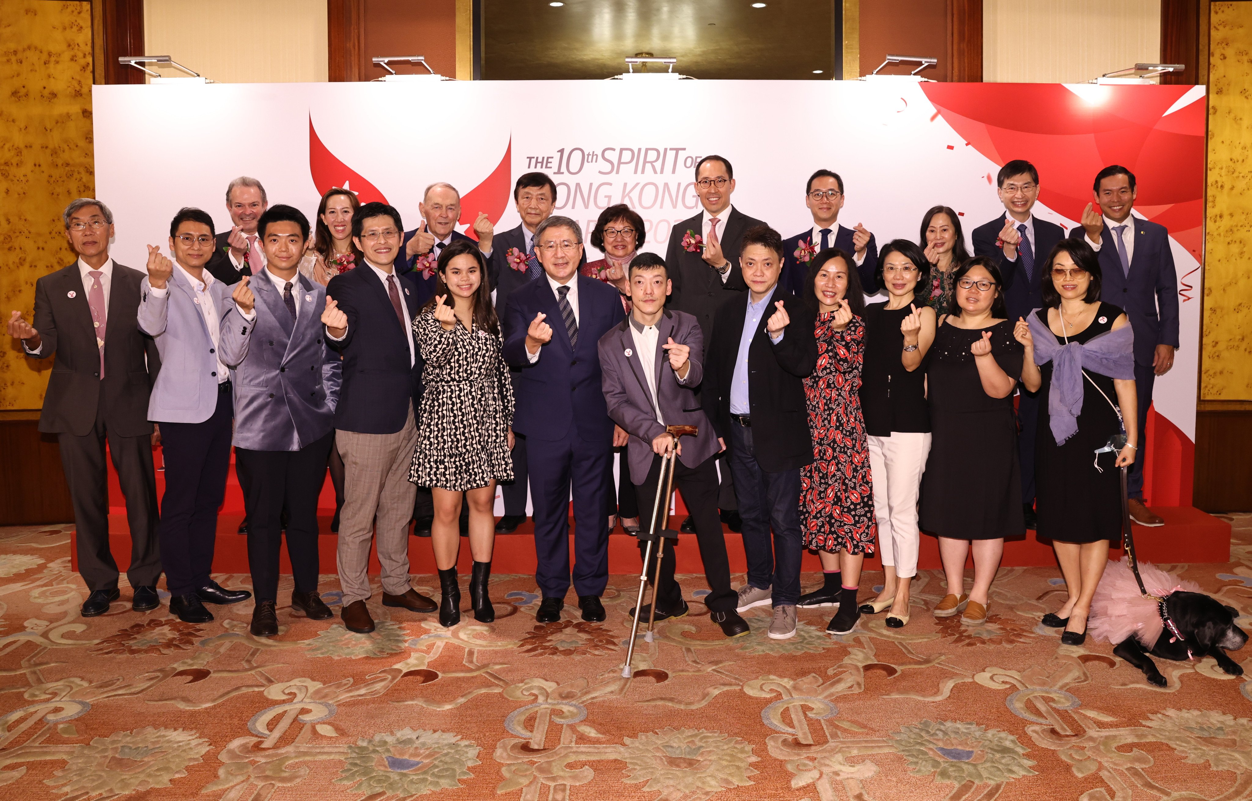 Judges and winners from last year’s Spirit of Hong Kong Awards. Photo: K. Y. Cheng