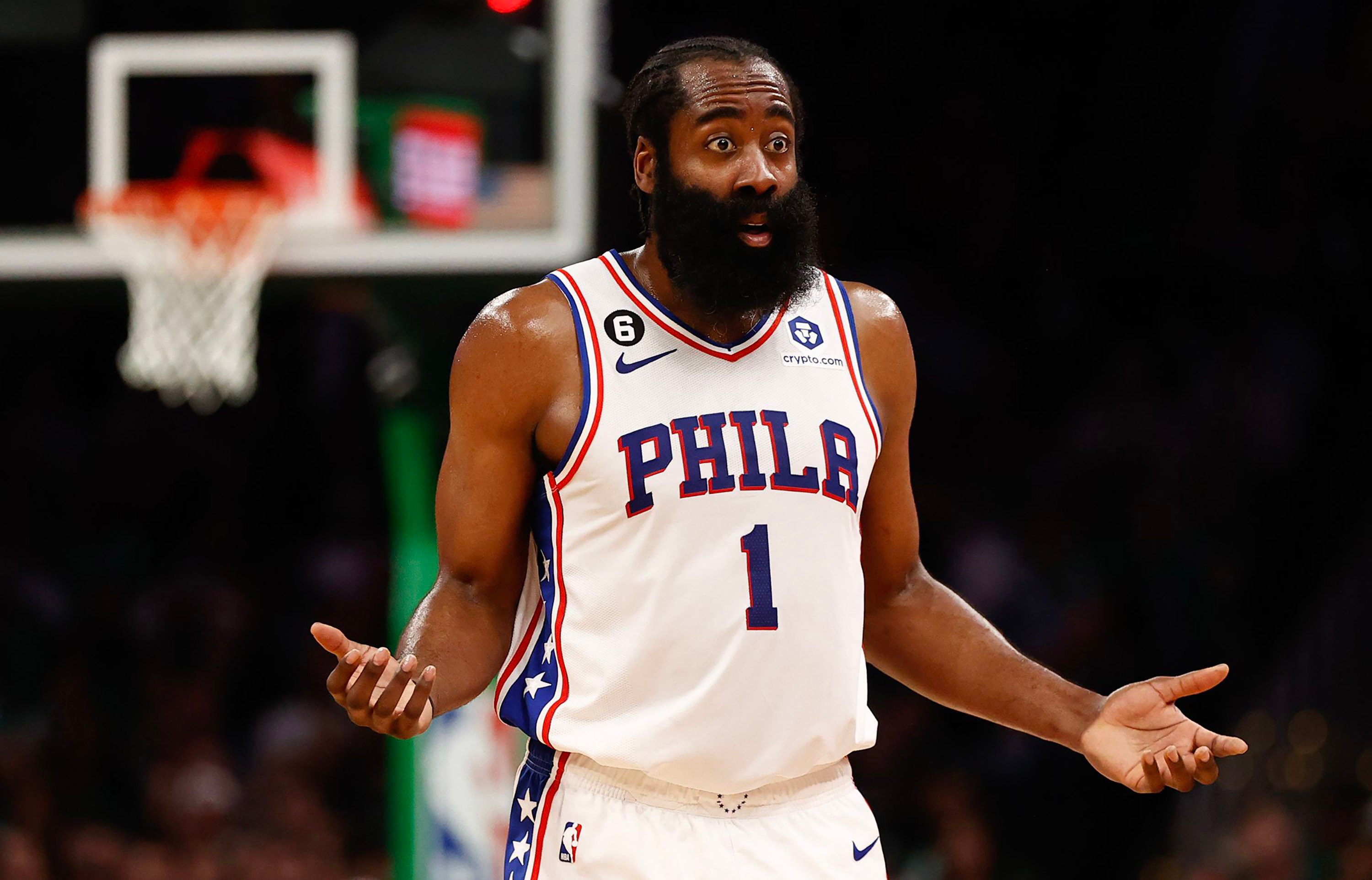 Under the new policy, James Harden would be considered a ‘star’ player with prioritised playing time. Photo: TNS