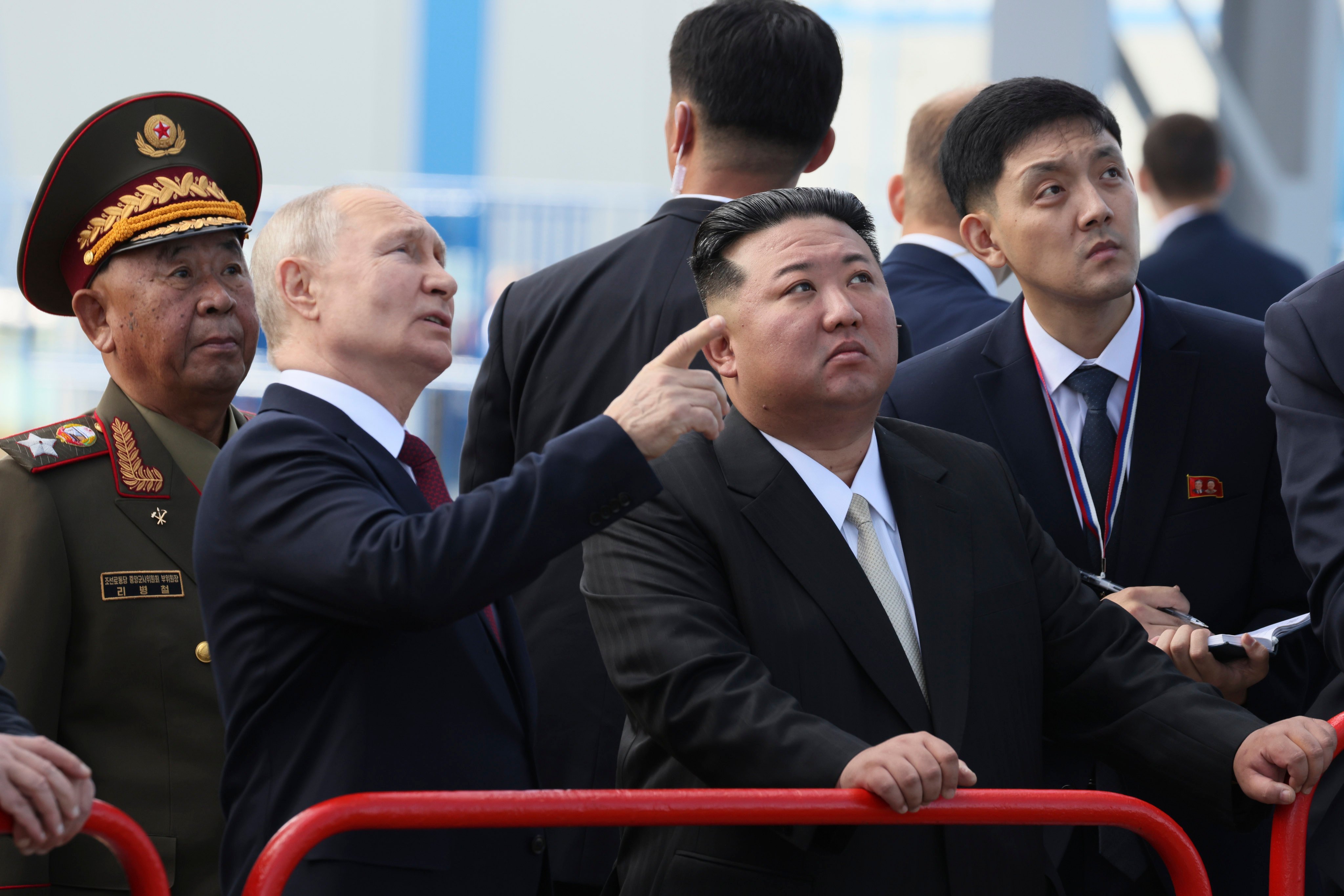As Russian President Vladimir Putin and North Korean leader Kim Jong-un forge stronger ties, an expert has warned it could lead to confrontations with the West in northeast Asia. Photo: AP