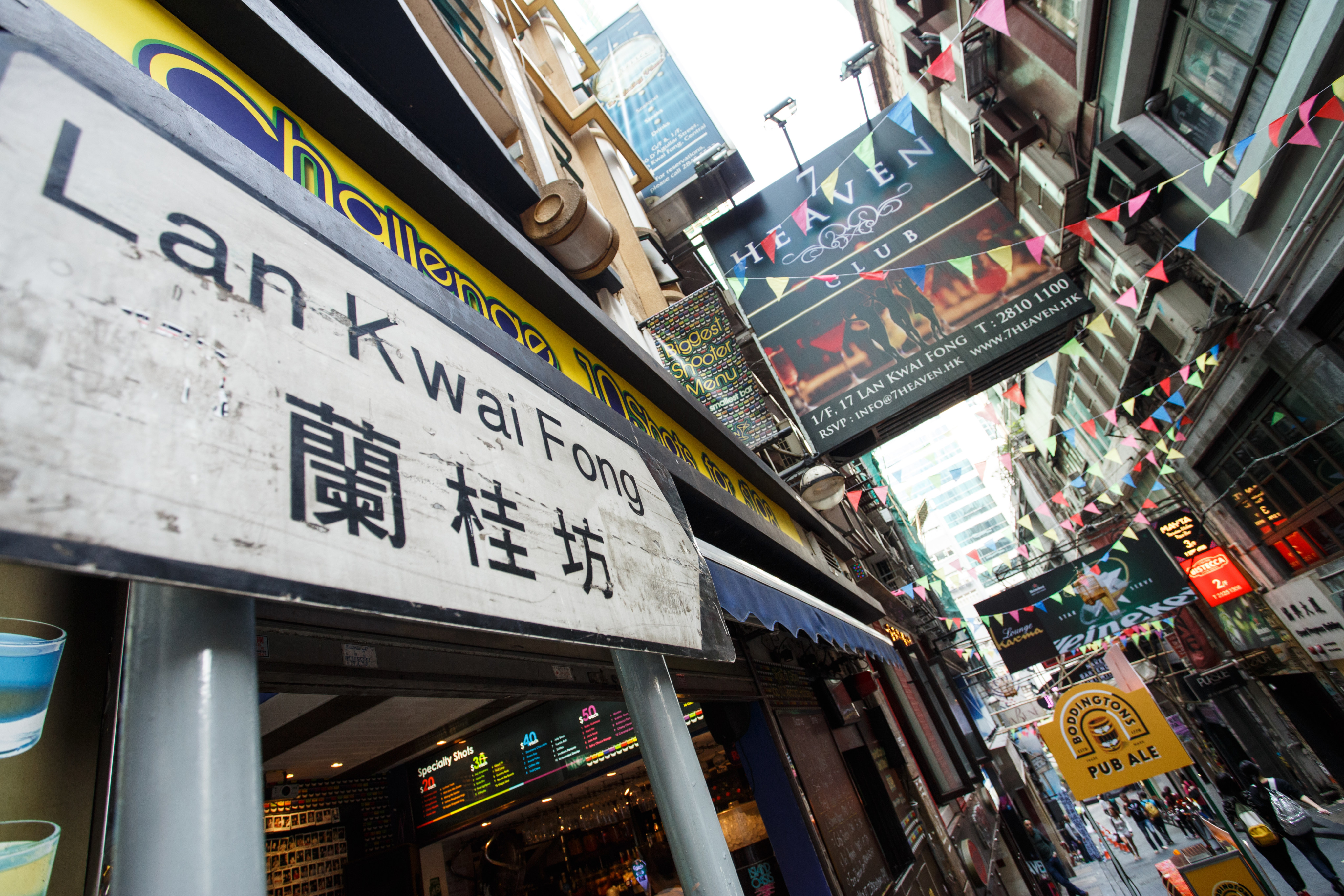 Lan Kwai Fong in Central will be part of the government’s “Night Vibes Hong Kong” campaign. Photo: Shutterstock
