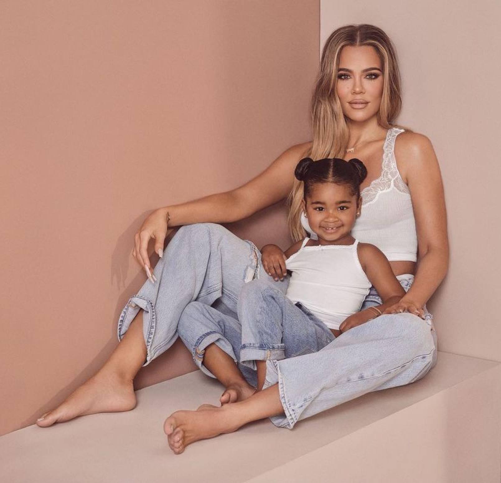 Khloe Kardashian & Daughter True Wear Matching Dior Outfits — Pics –  Hollywood Life