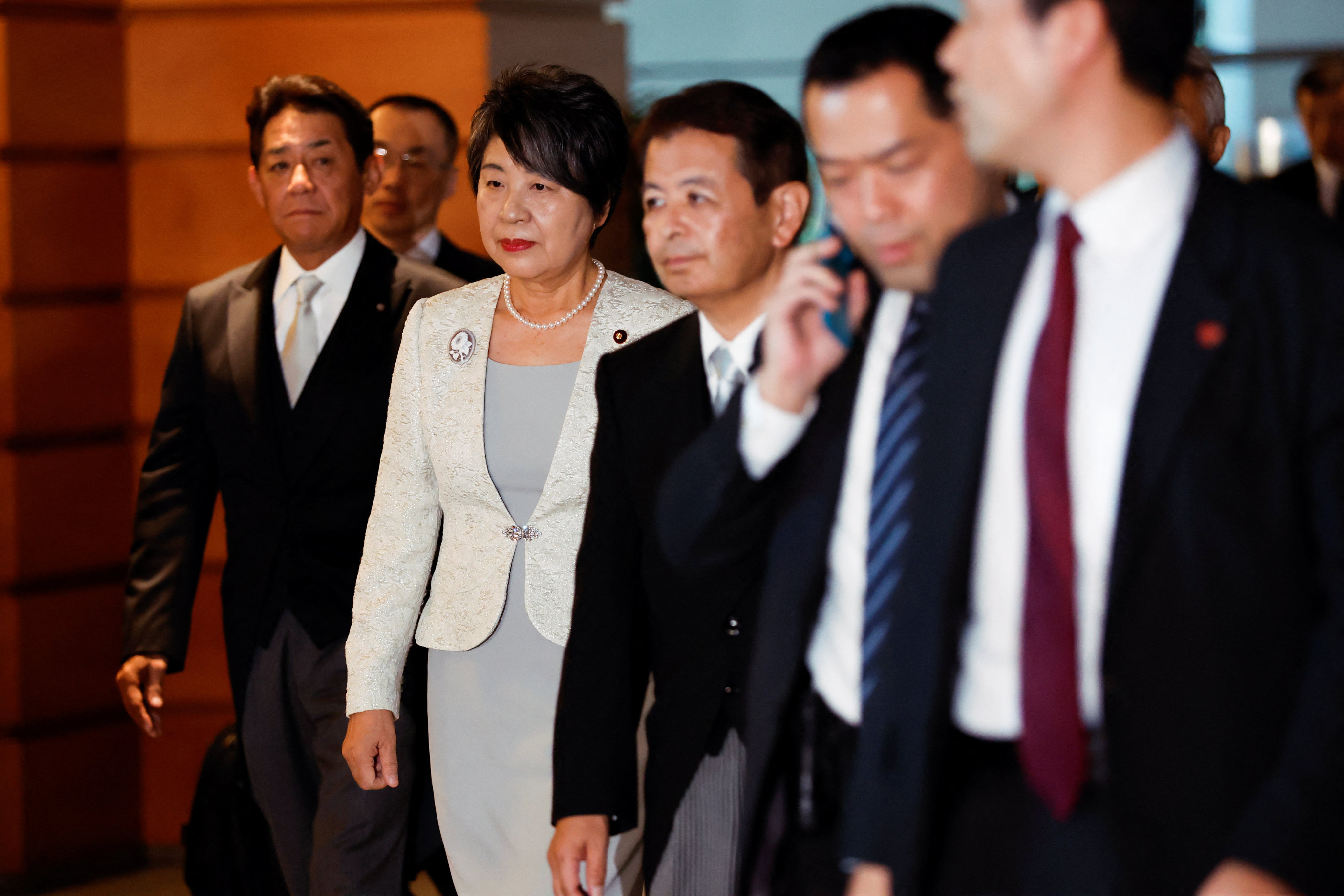 Japan’s Foreign Minister Yoko Kamikawa during the day of the cabinet reshuffle in Tokyo on September 13. Photo: Reuters
