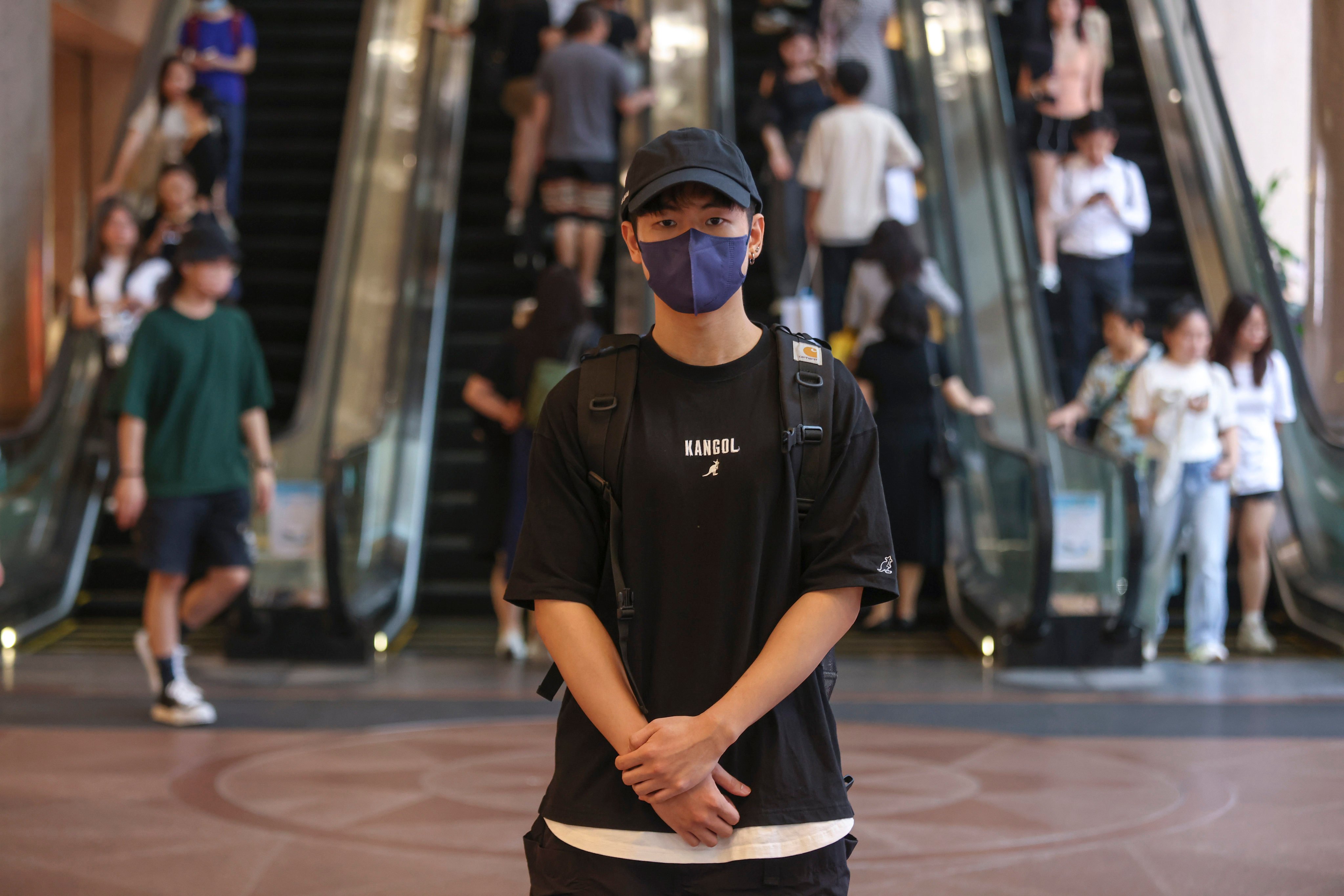 Social media user Hin Hin, who does not want to reveal his full name, runs a virtual business making HK$20,000 monthly from odd jobs. Photo: Jonathan Wong