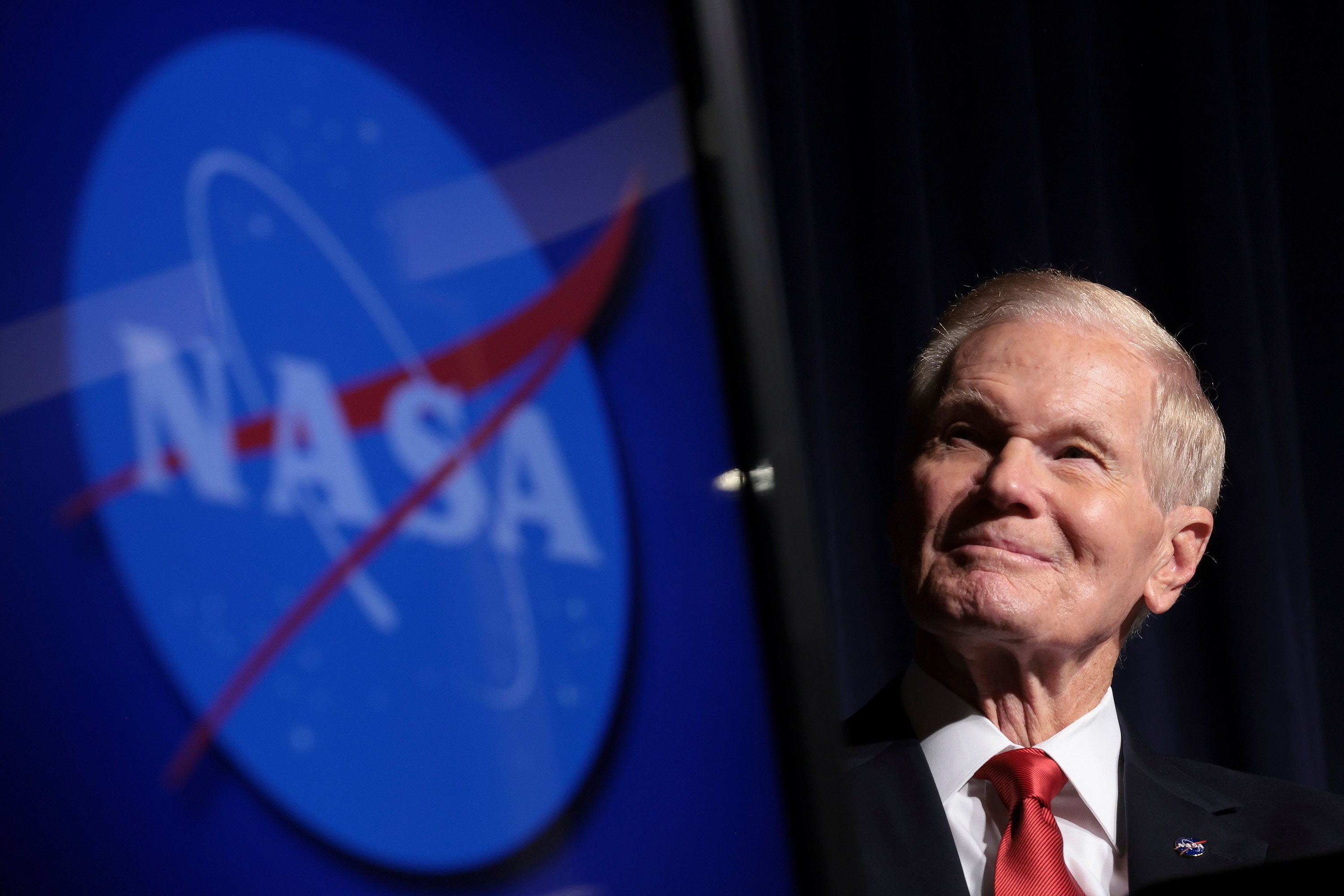 Nasa Administrator Bill Nelson attends a press conference at the US space agency’s headquarters in Washington on Thursday. Photo: TNS
