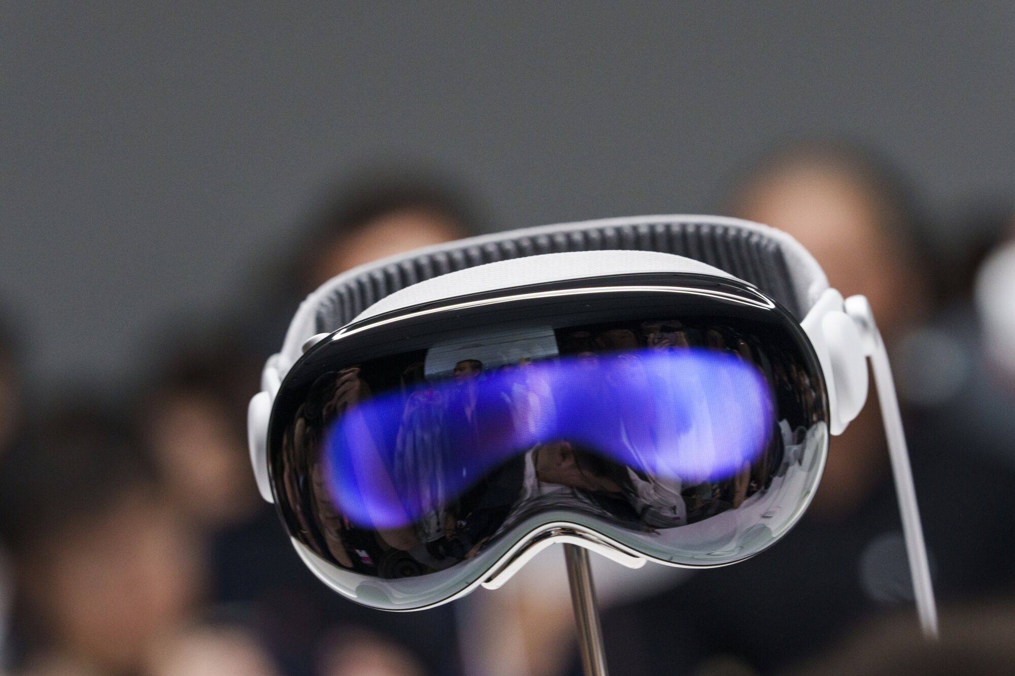 An Apple Vision Pro mixed reality headset. Photo: Bloomberg