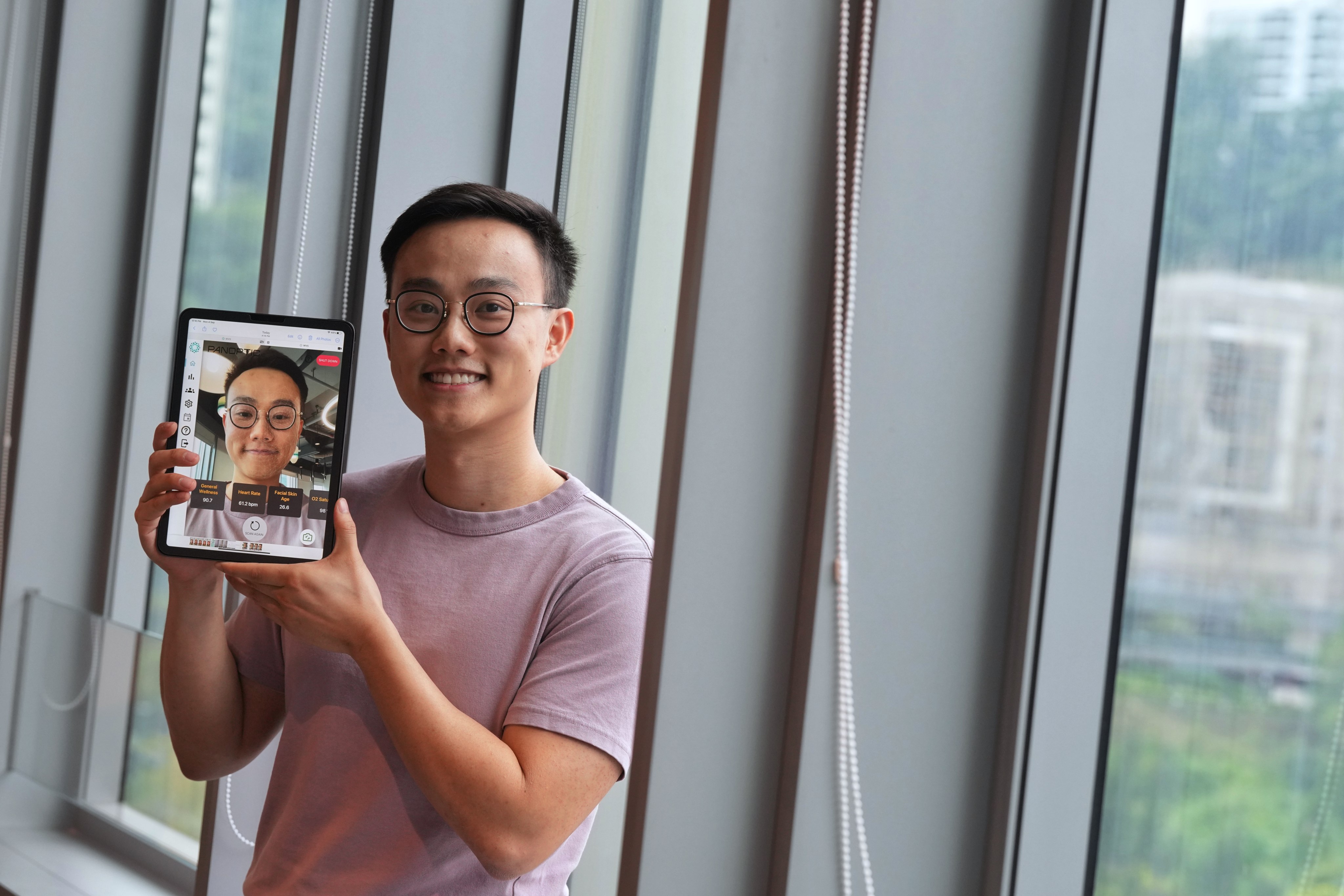 PanopticAI CEO Dr Kyle Wong is looking to transform the healthcare industry. Photo: Elson Li