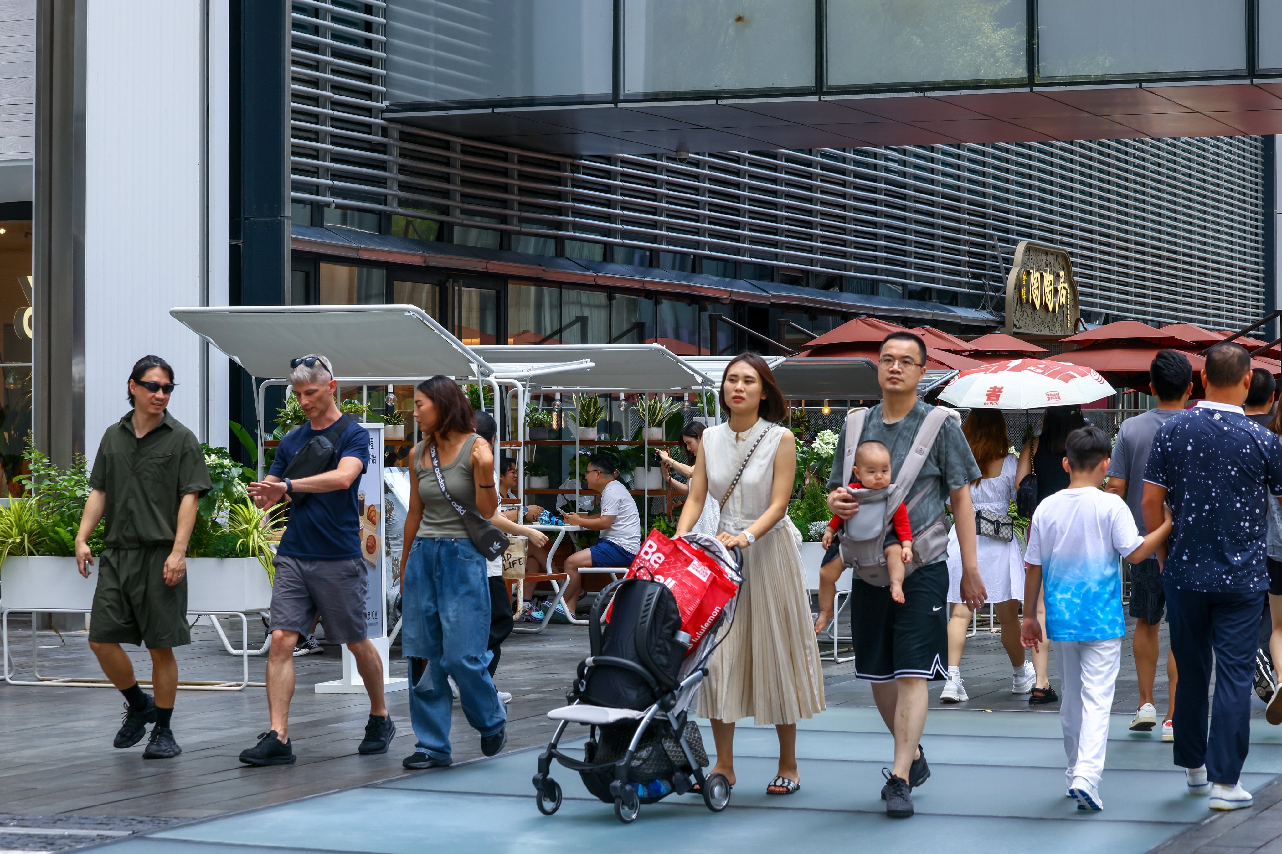 Many people now head to neighbouring Shenzhen to shop and dine. Photo: Dickson Lee