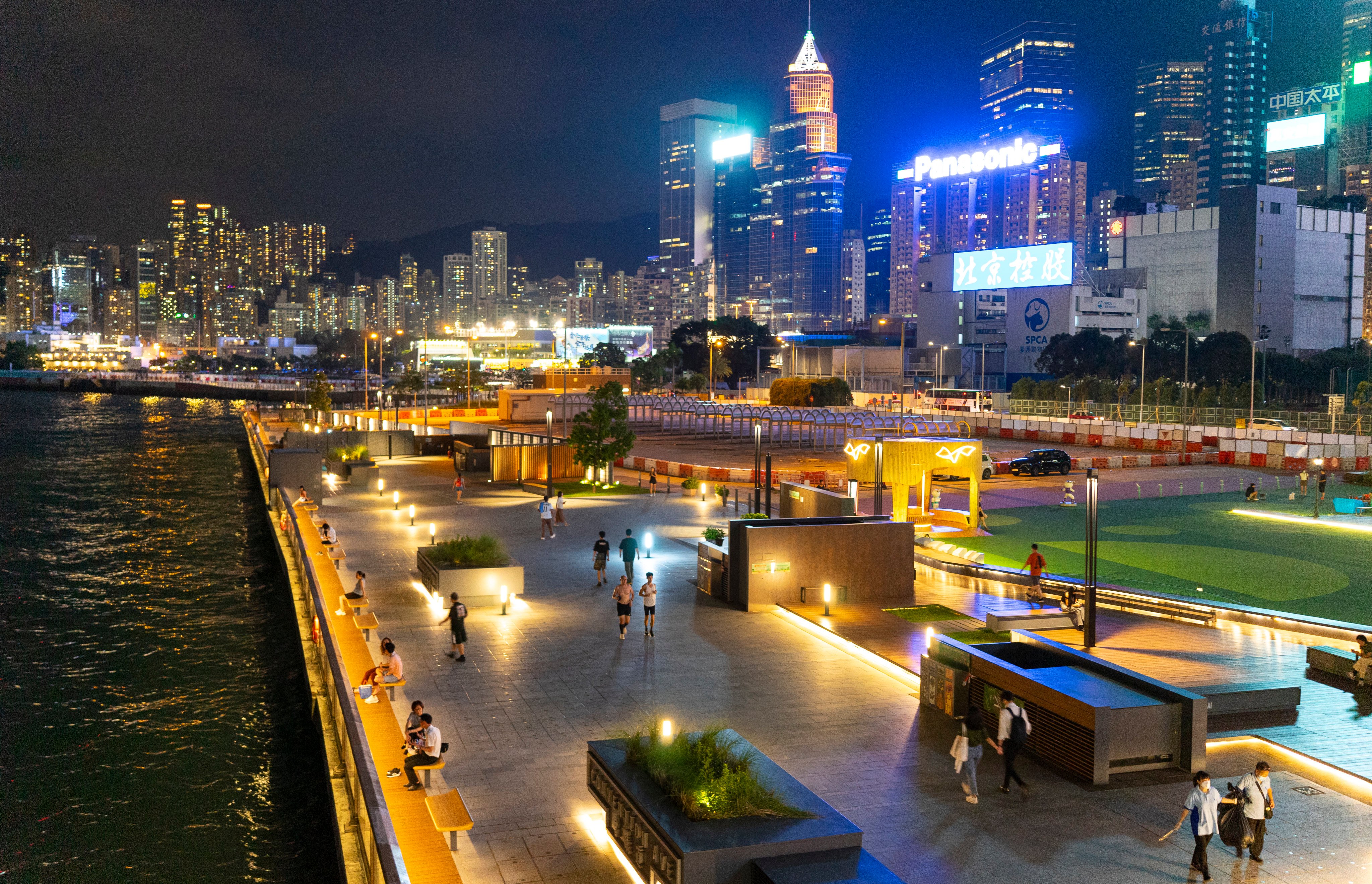 The city will host three waterfront night bazaars under the campaign. Photo: Warton Li