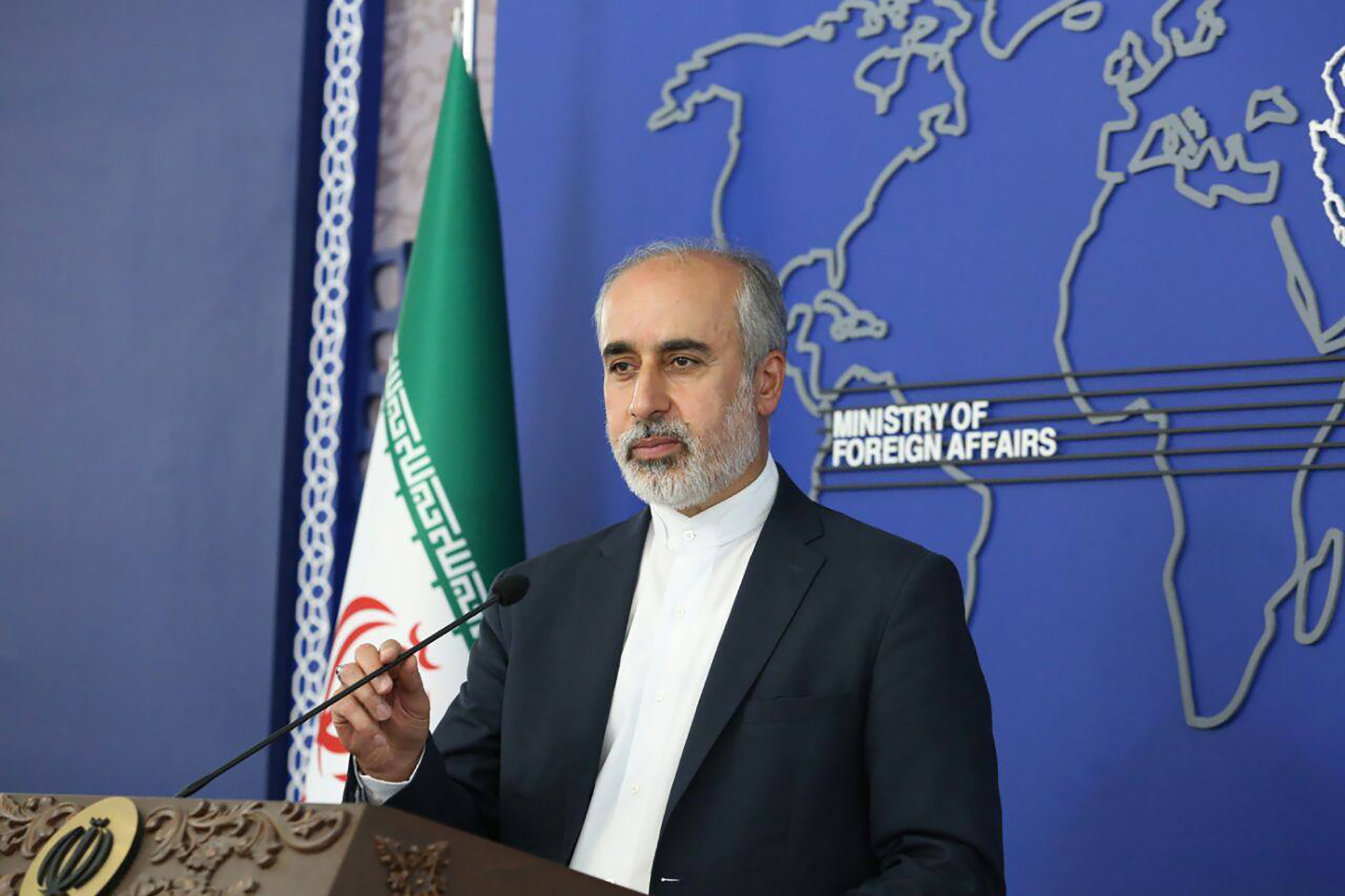 Foreign Ministry spokesperson Nasser Kanaani said the funds, blocked in South Korea after US sanctions on Iran were hardened in 2018, would be available to Tehran on Monday. Photo: AP