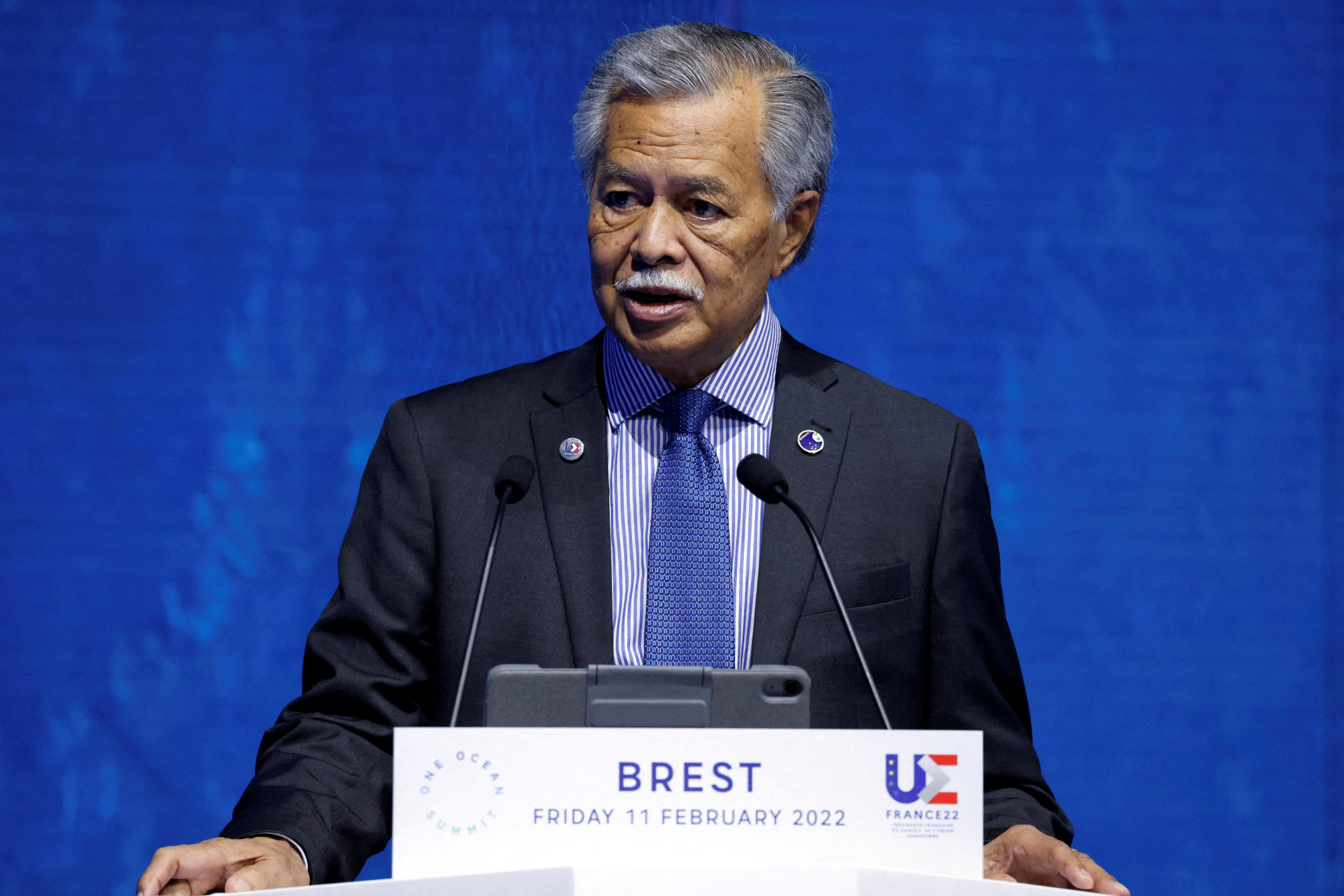 Henry Puna, a former Cook Islands prime minister, is secretary general of the Pacific Islands Forum. Photo: Reuters