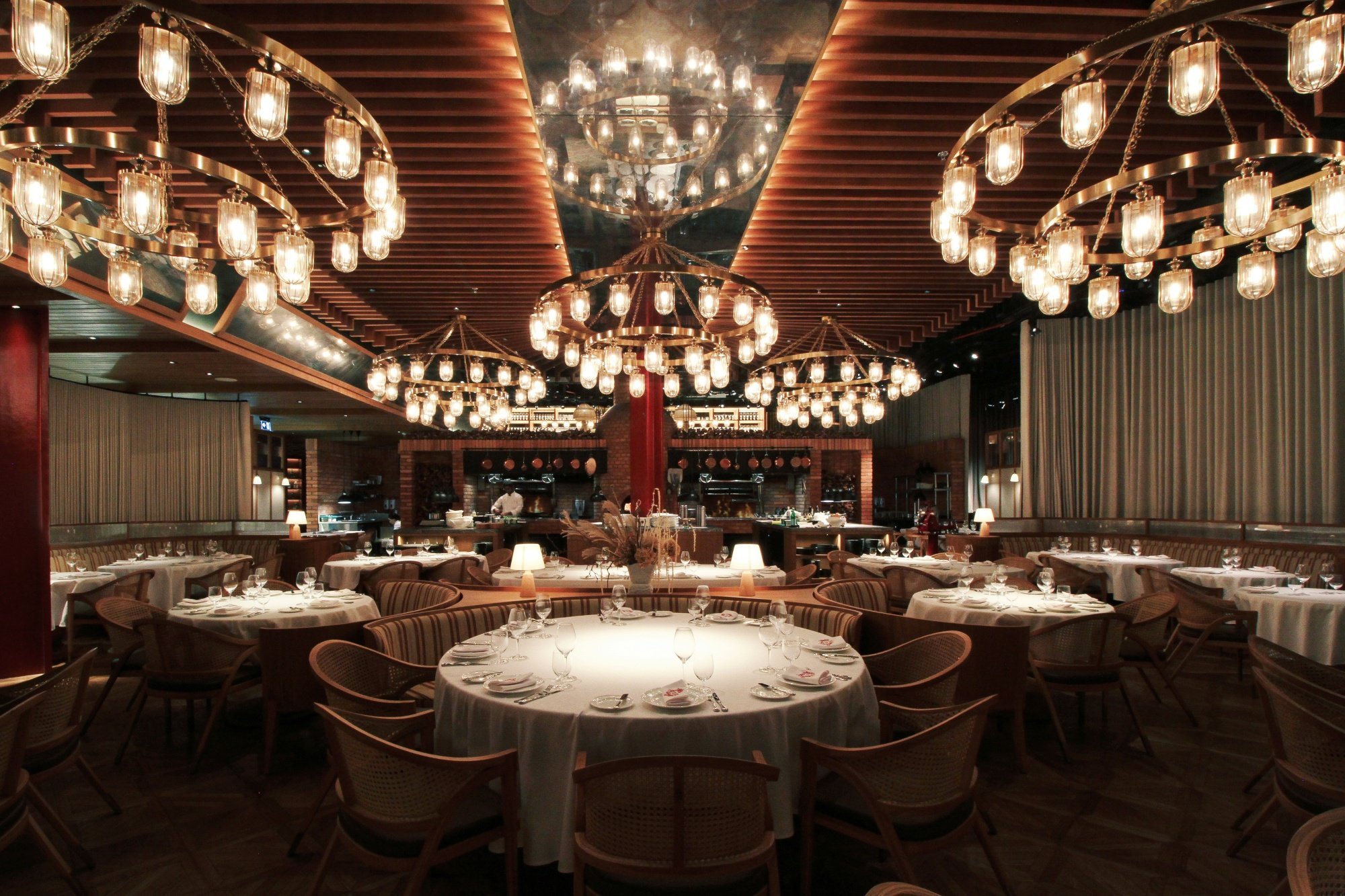 The Salon dining space at new Dubai dining destination The Guild. Photo: The Guild