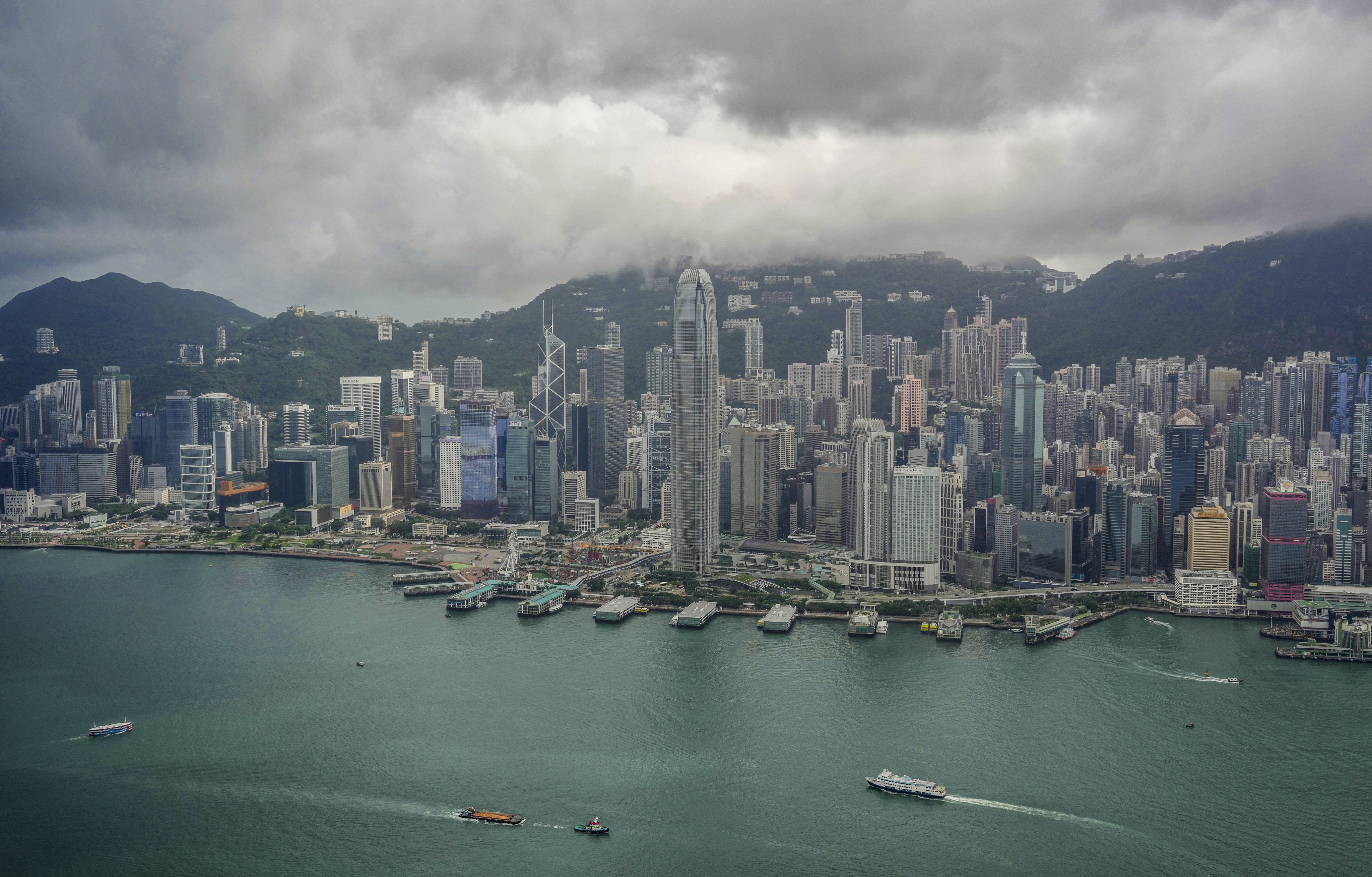 Hong Kong has slipped down to second spot on an international league table of economic freedom behind rival Singapore. Photo: Elson Li
